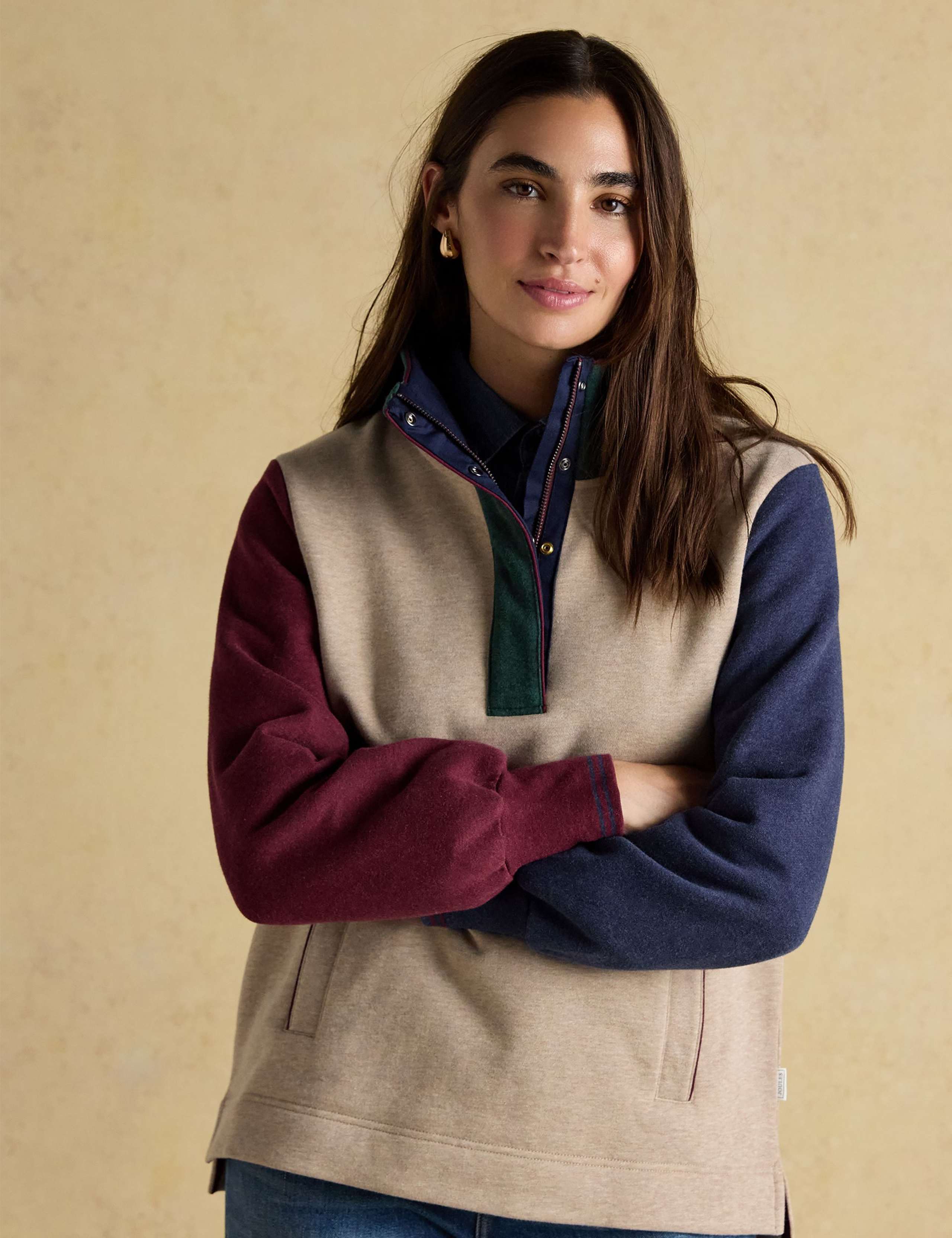 Pure Cotton Zip Sweatshirt 3 of 8