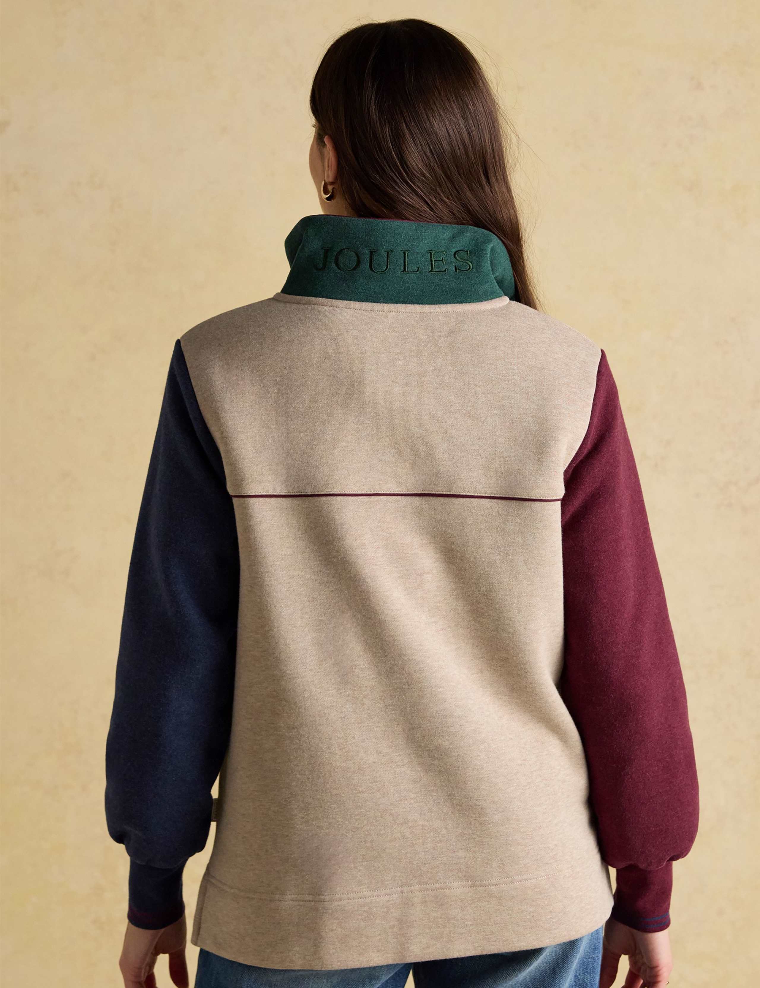 Pure Cotton Zip Sweatshirt 4 of 8