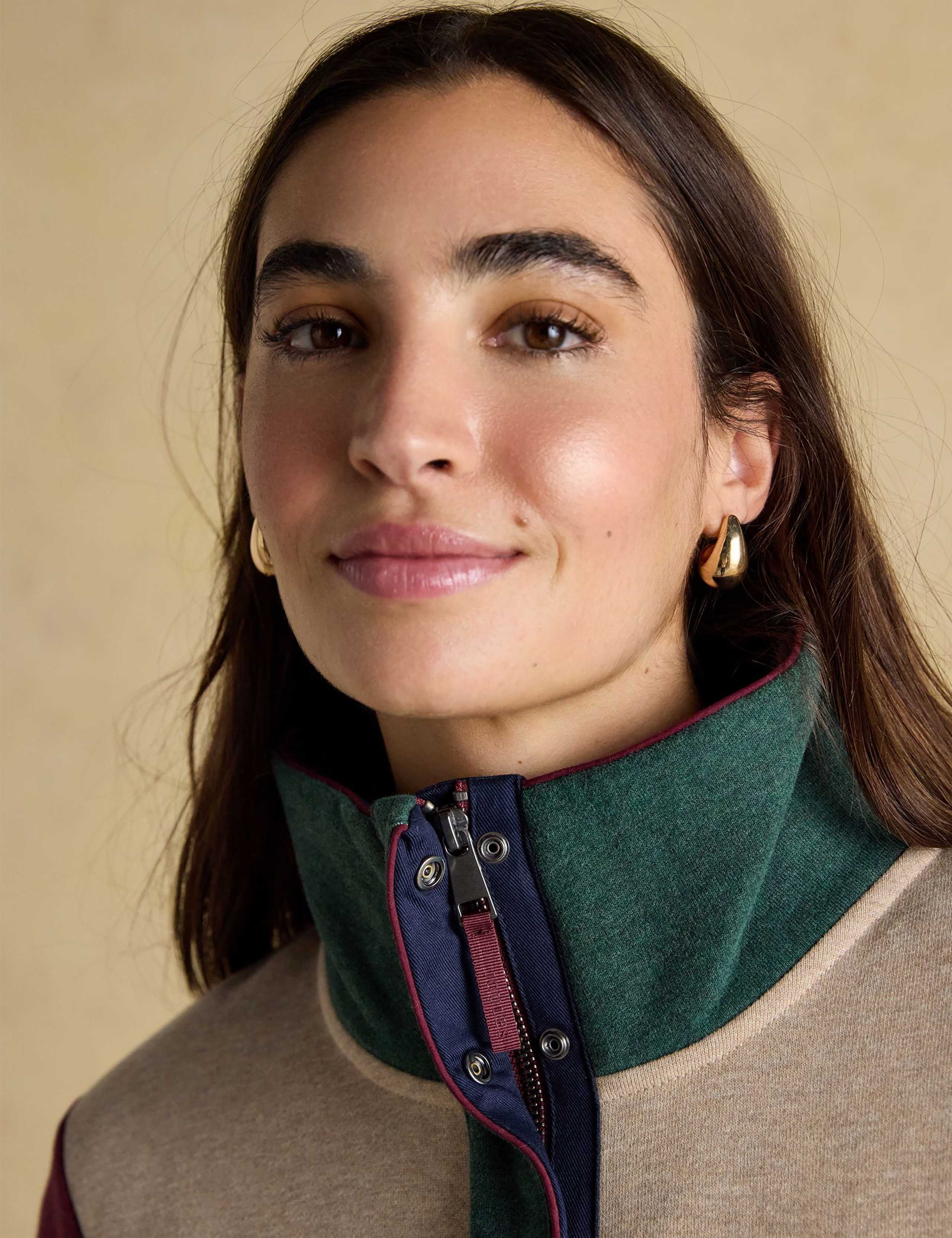 Pure Cotton Zip Sweatshirt 6 of 8