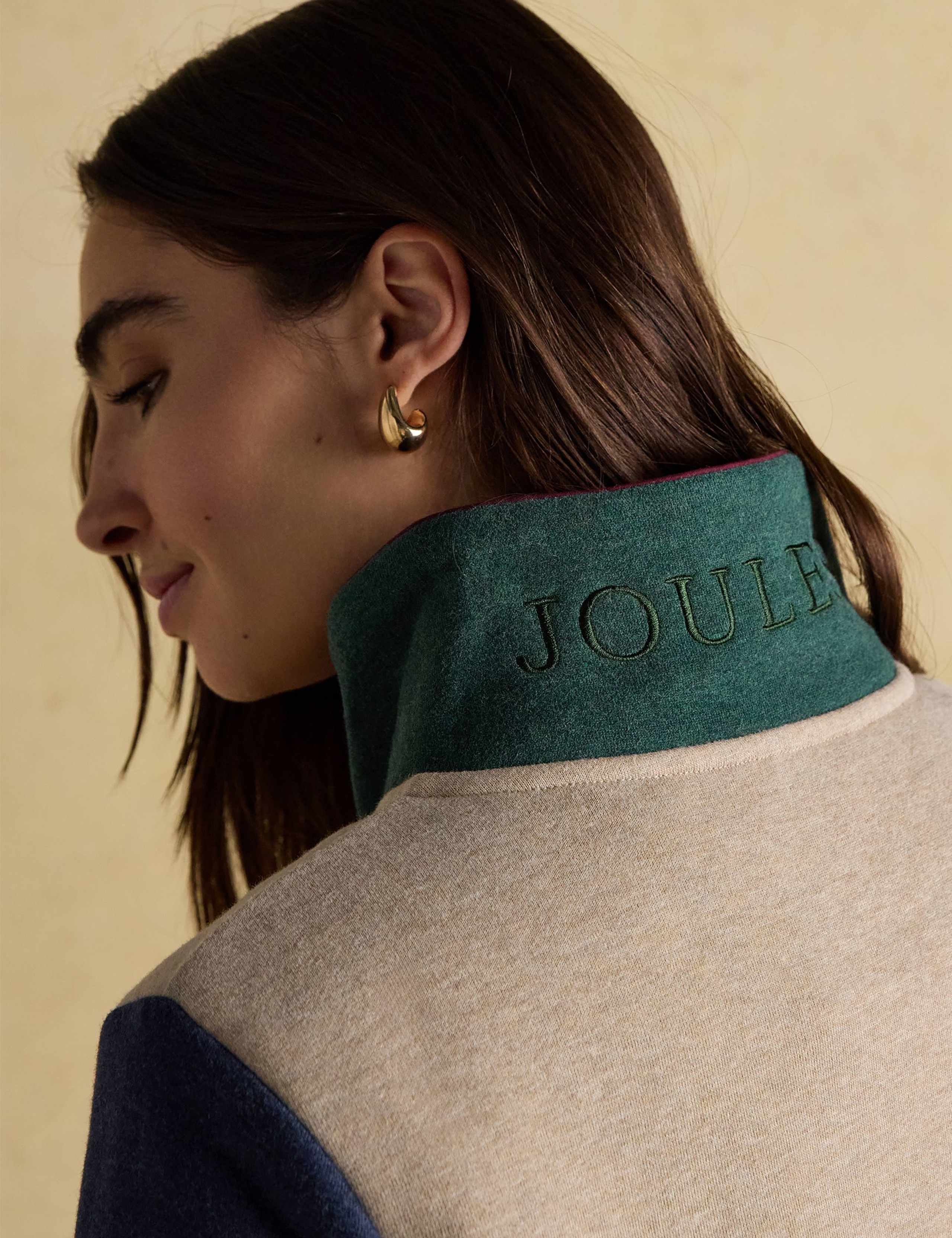 Pure Cotton Zip Sweatshirt 7 of 8