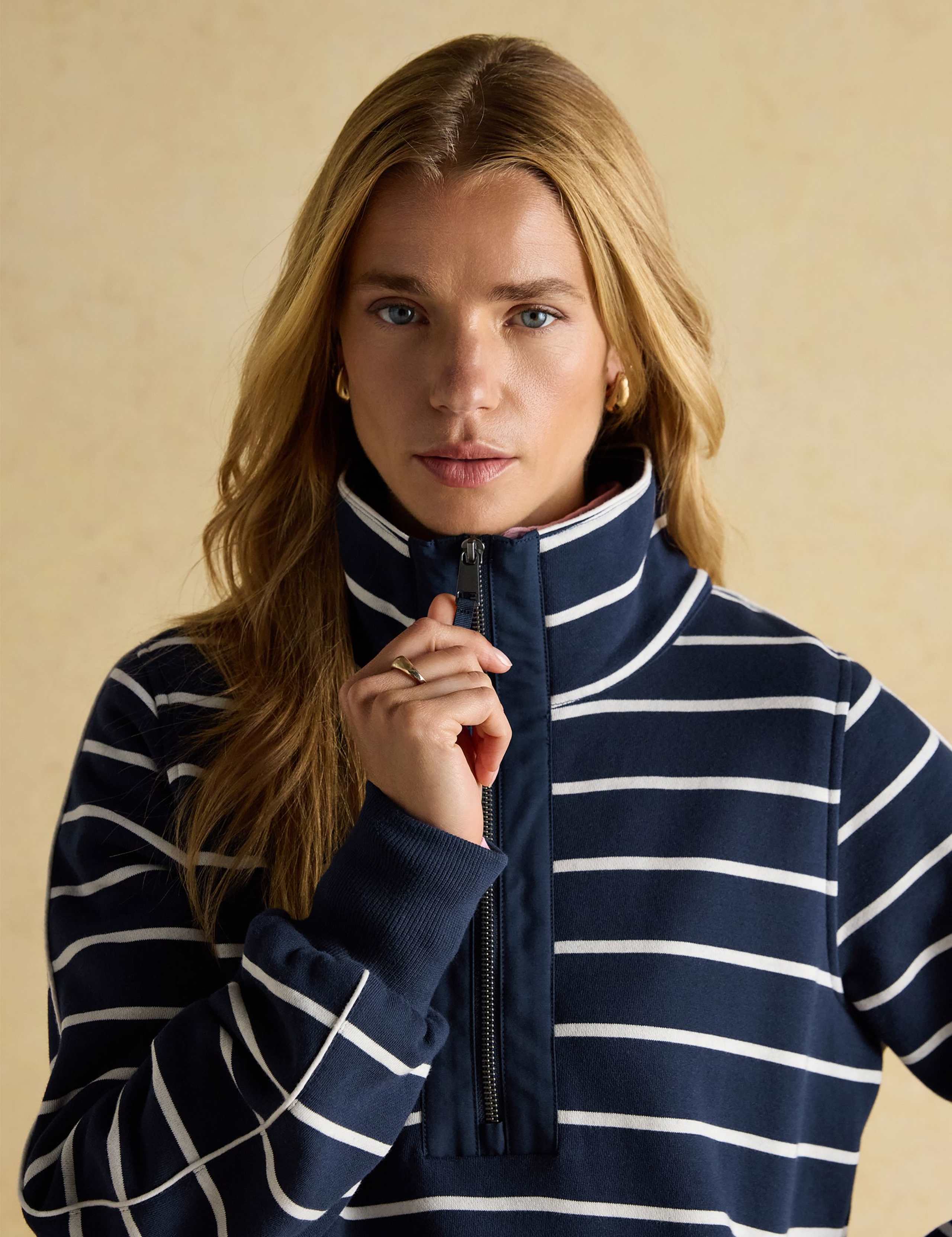 Pure Cotton Half Zip Sweatshirt 2 of 2