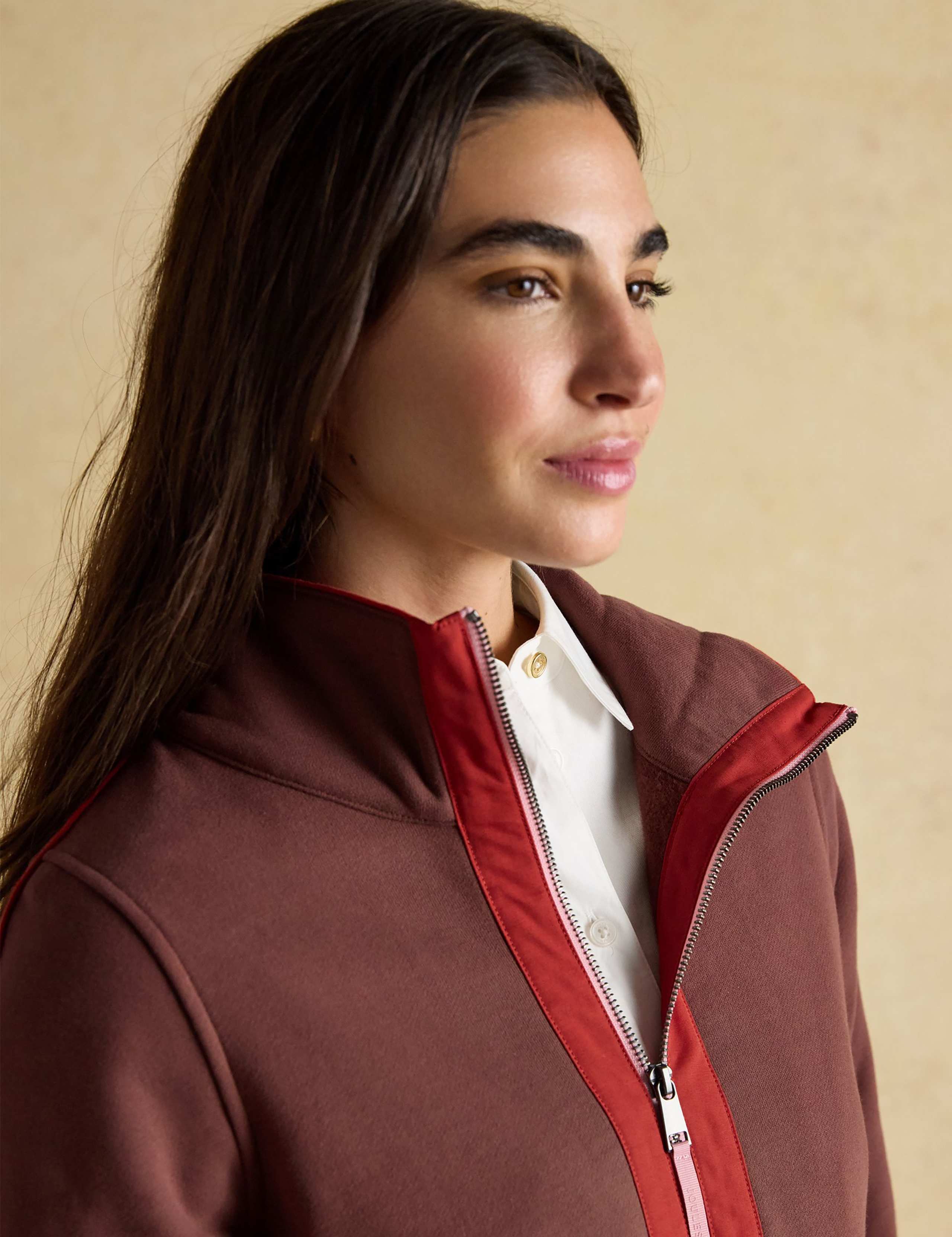 Pure Cotton Half Zip Sweatshirt 5 of 6