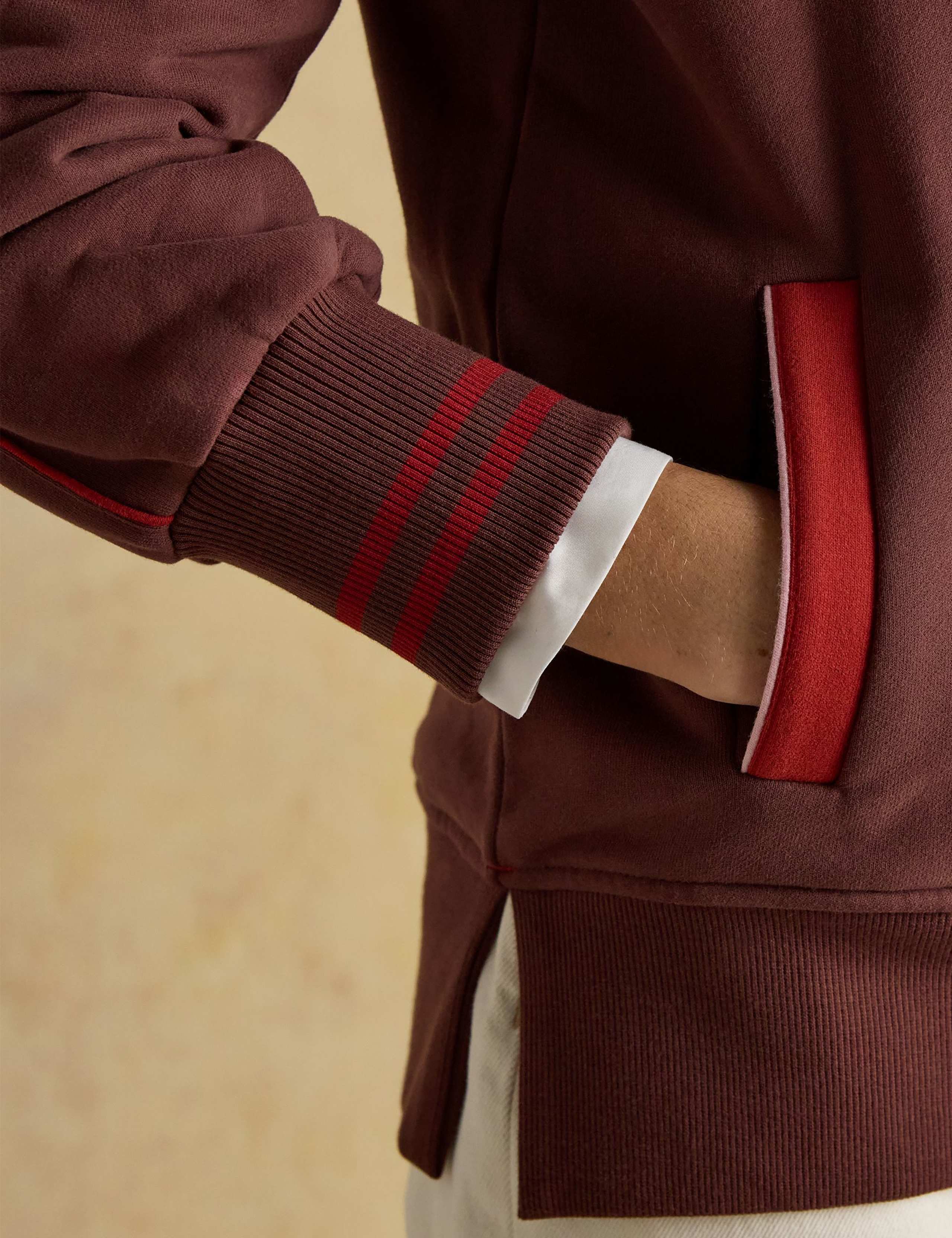 Pure Cotton Half Zip Sweatshirt 6 of 6