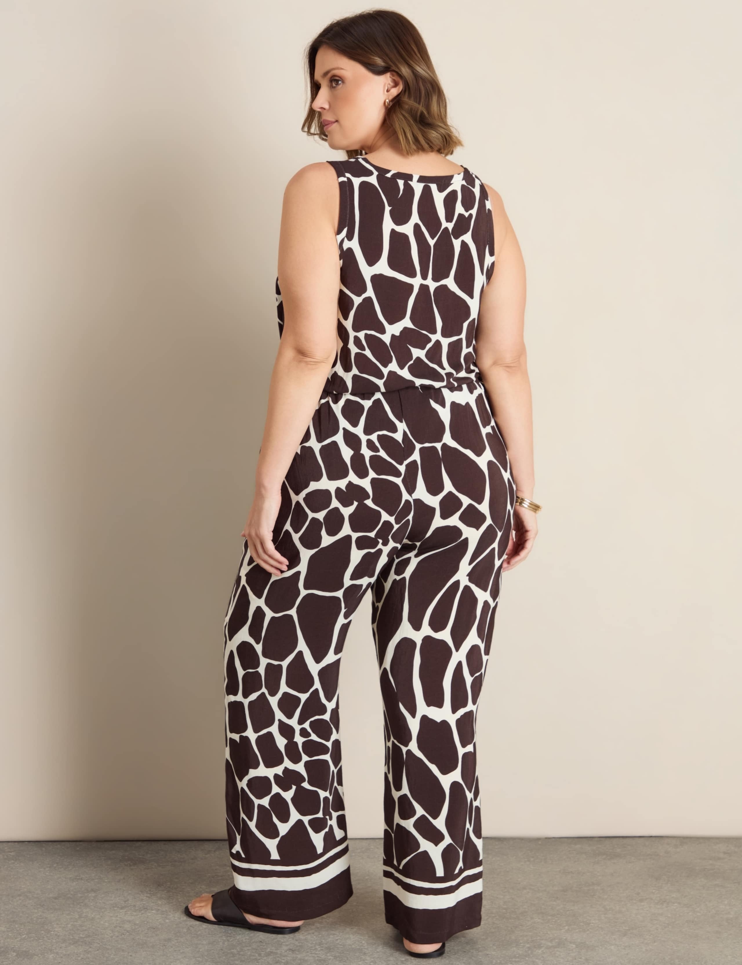 Animal Print Scoop Neck Vest Top 3 of 5
