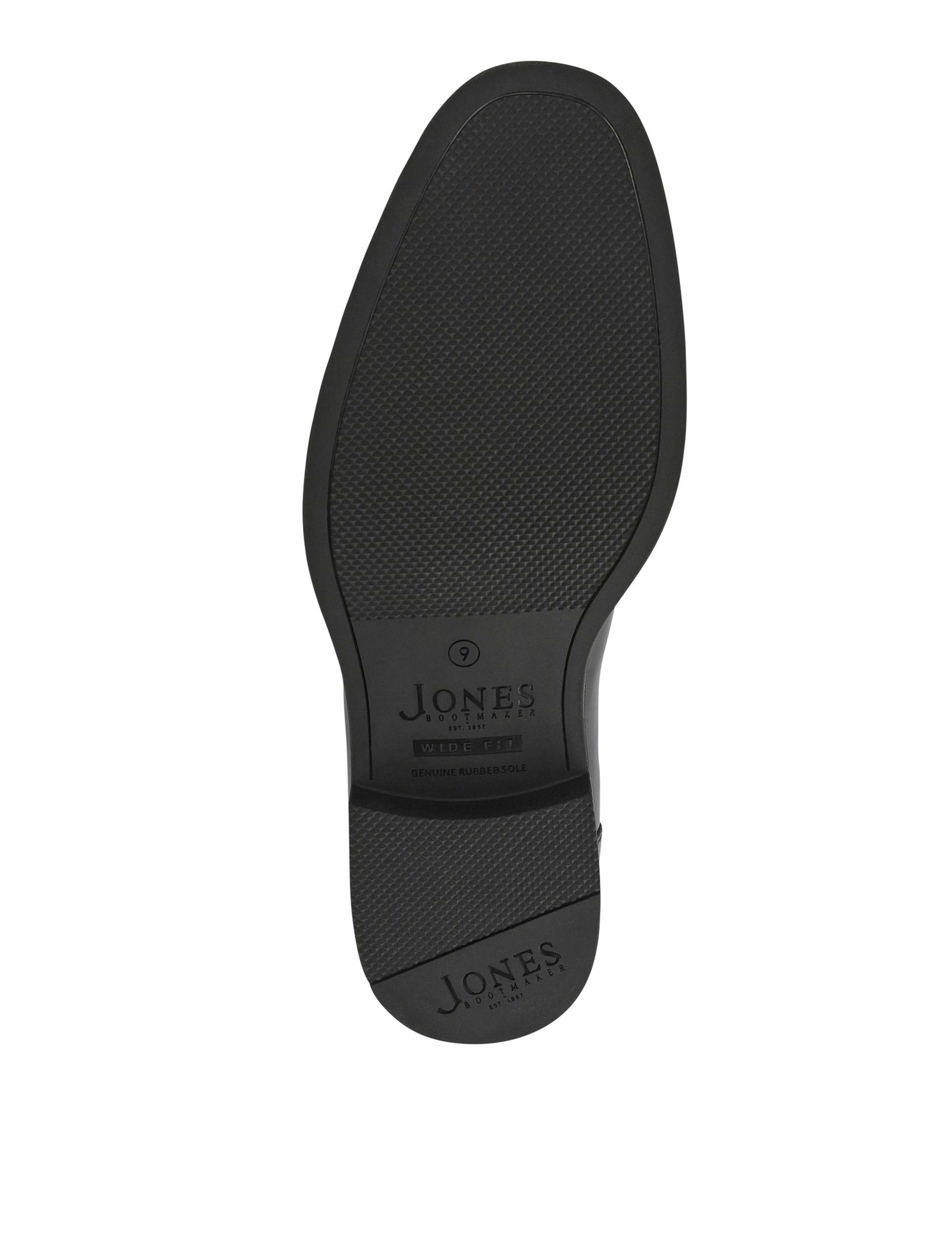 Wide Fit Leather Derby Shoes 6 of 6