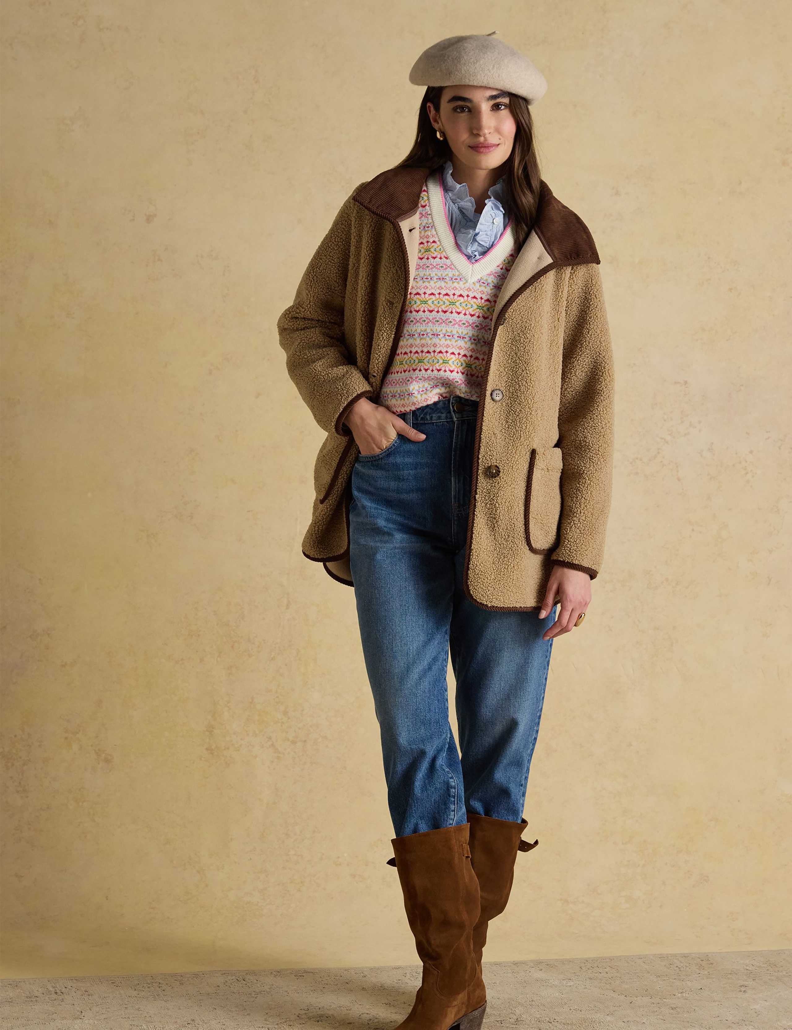 Longline Fleece Jacket 4 of 8