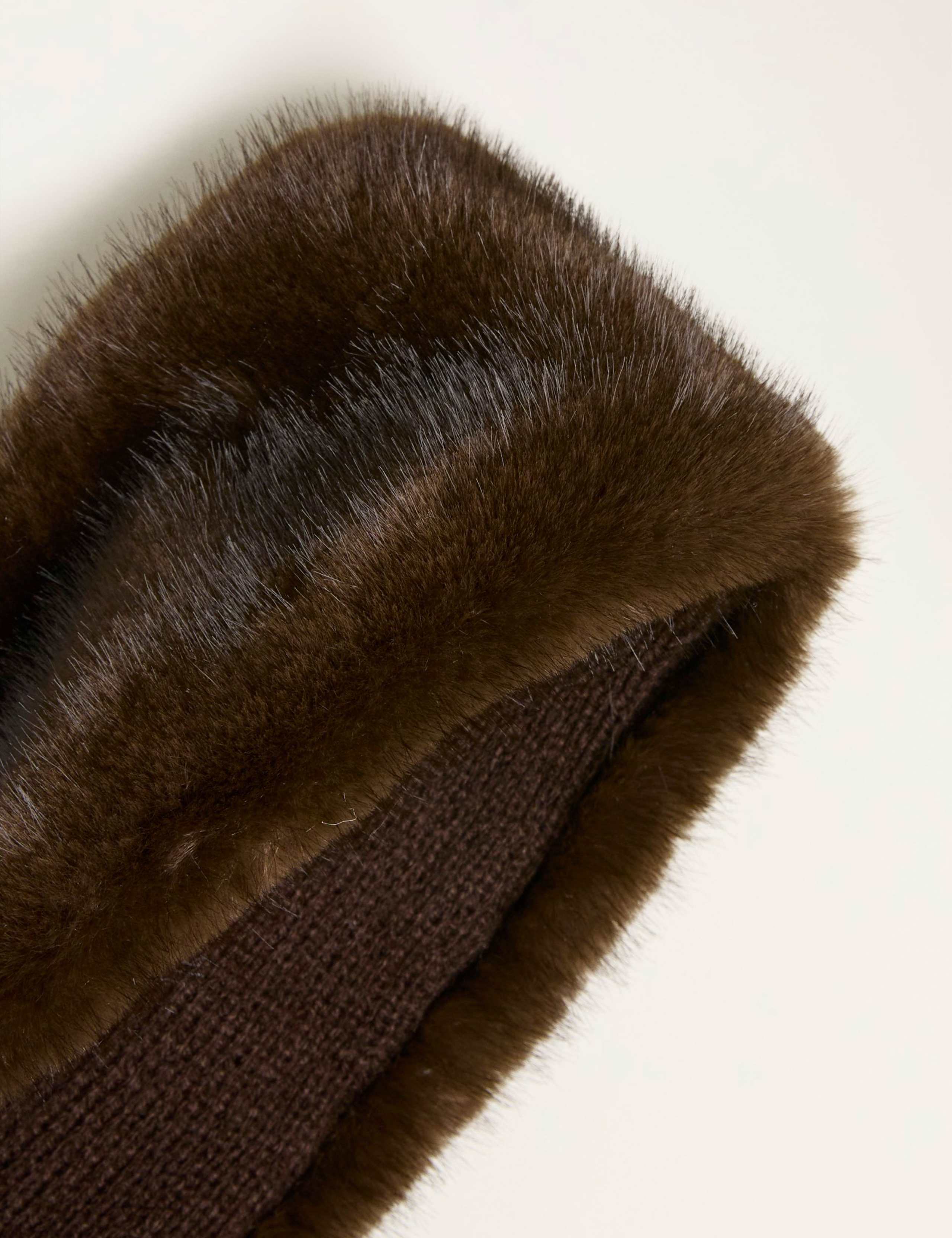 Faux Fur Headband 2 of 2