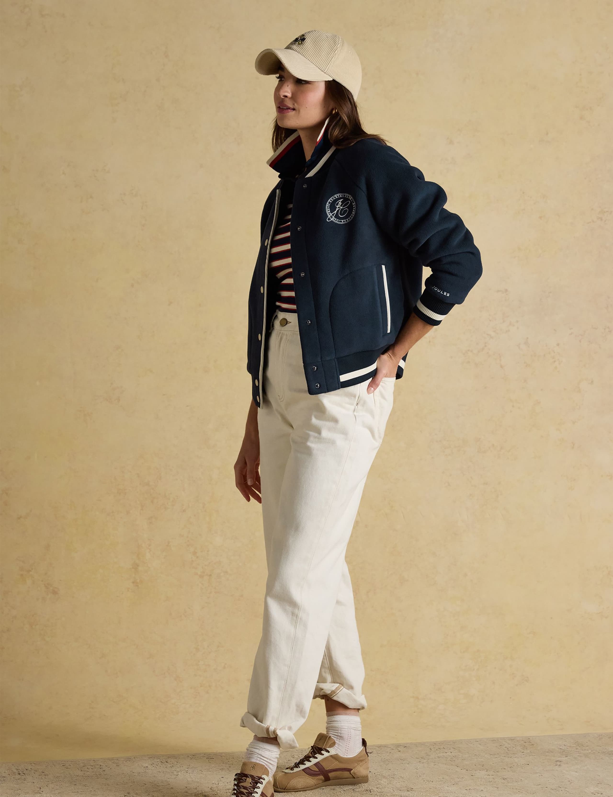 Fleece Varsity Jacket 4 of 9