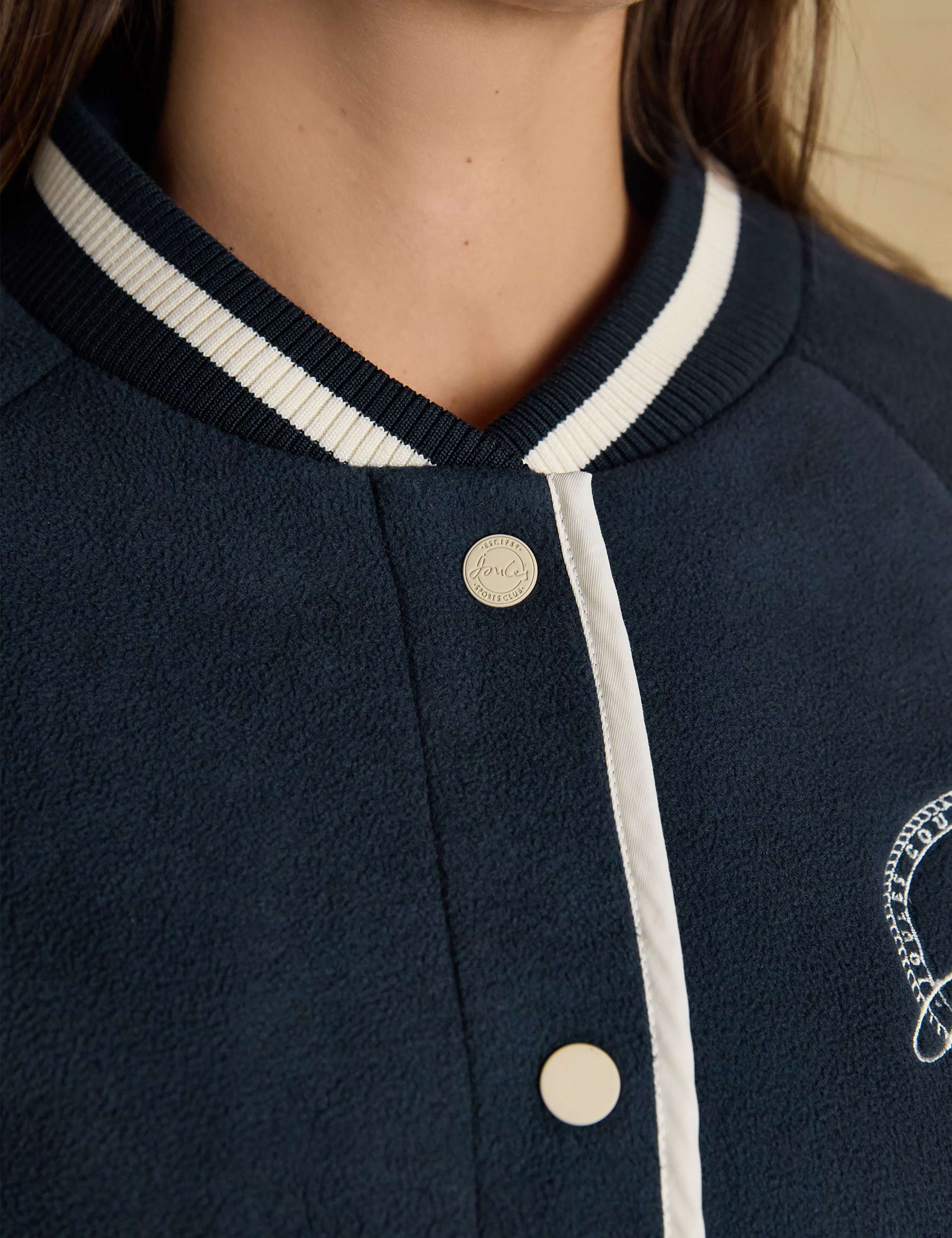 Fleece Varsity Jacket 8 of 9