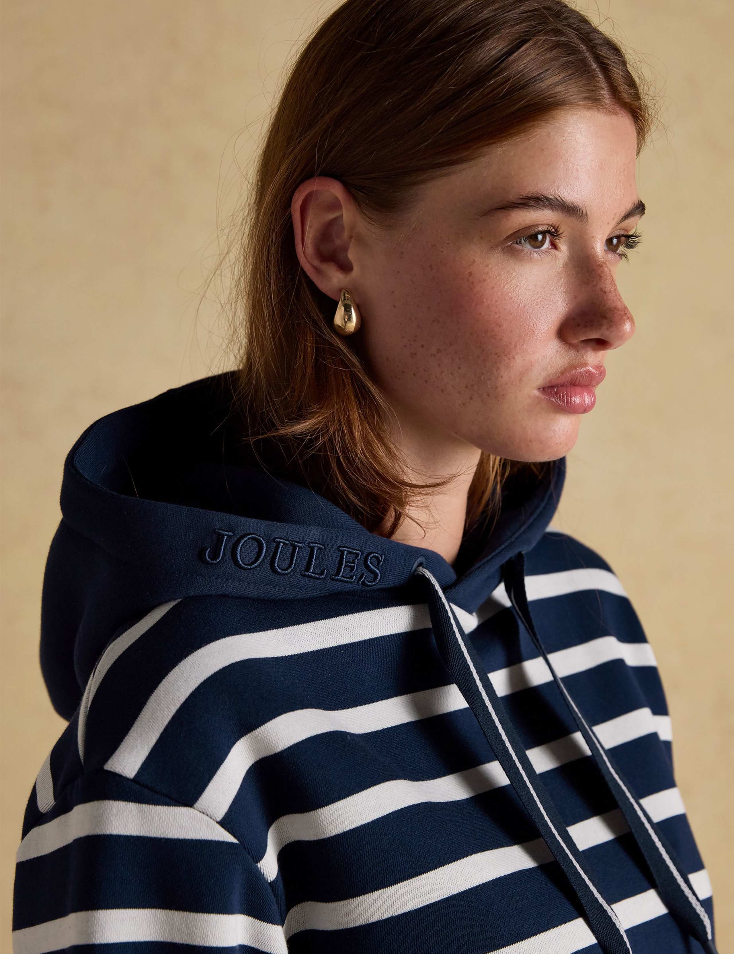 Cotton Rich Striped Hoodie 6 of 7