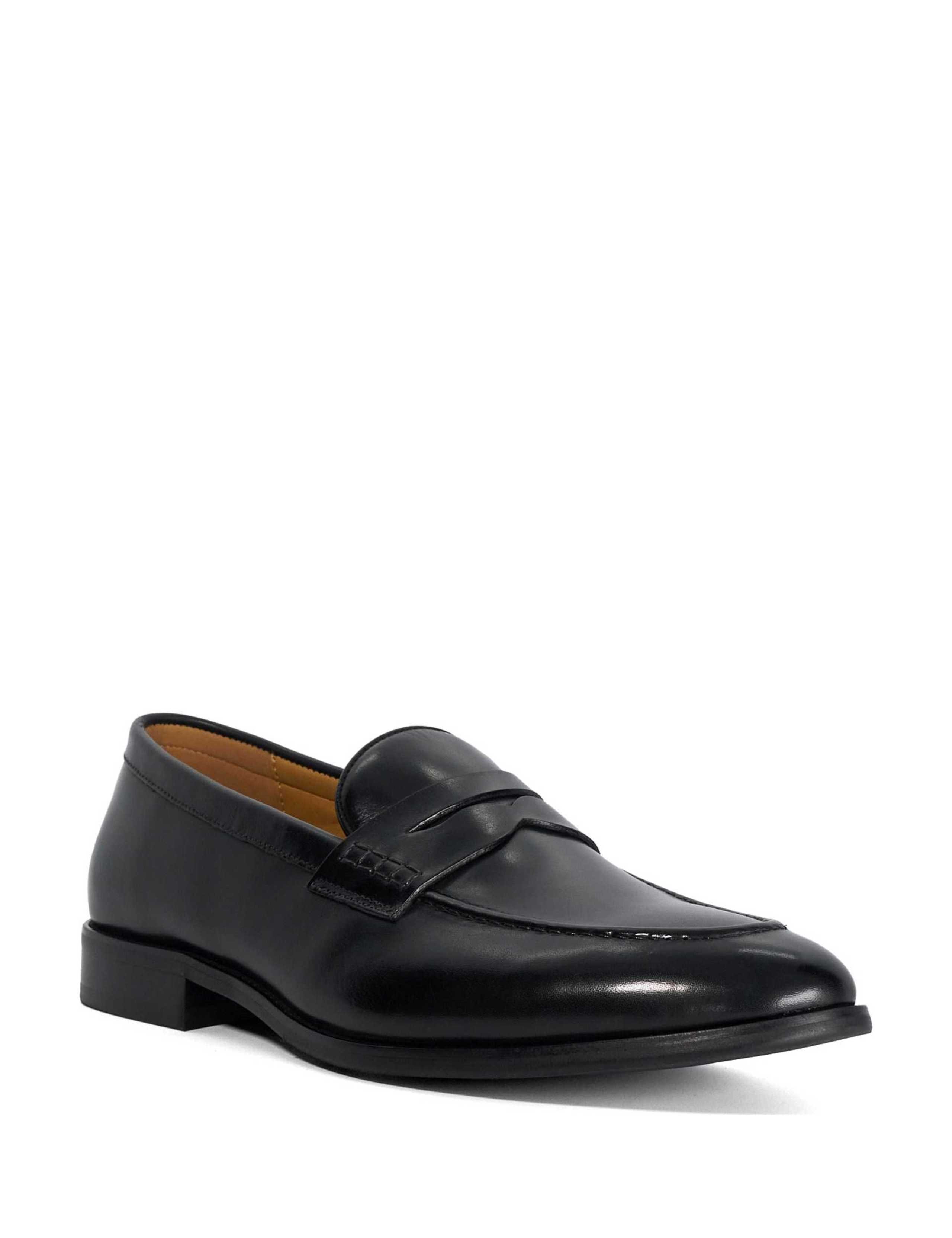 Wide Fit Leather Slip On Loafer 2 of 6