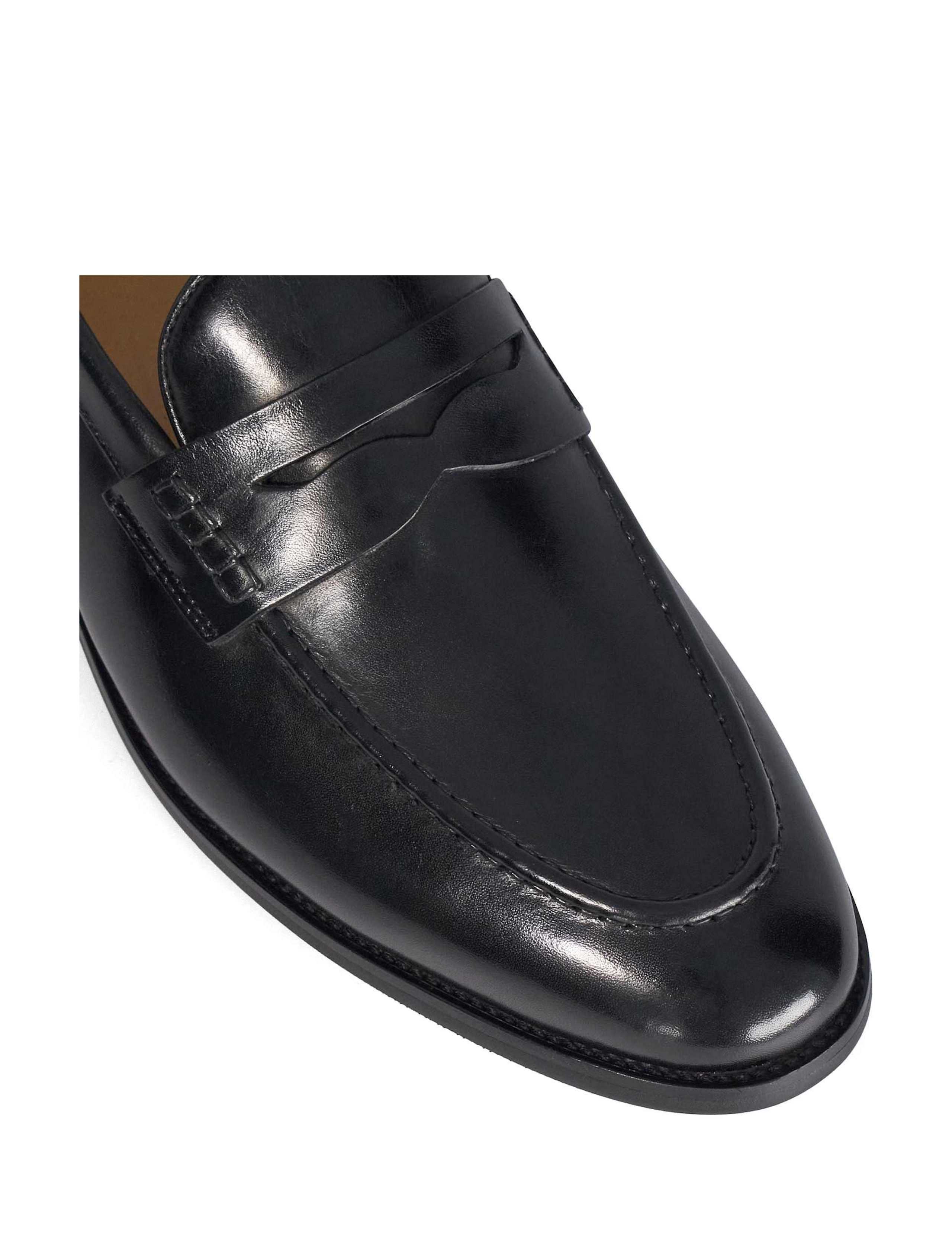 Wide Fit Leather Slip On Loafer 6 of 6