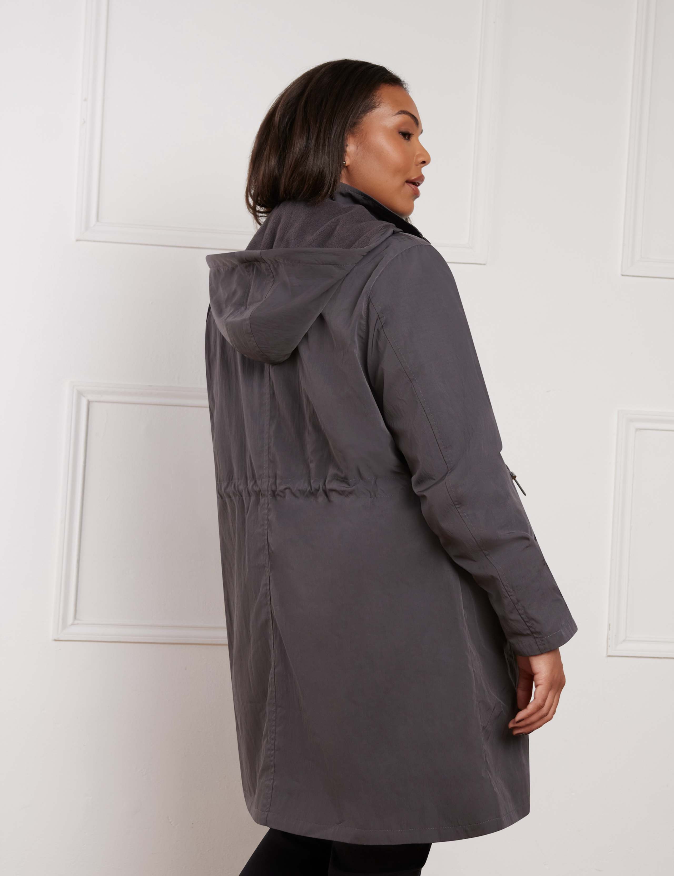 Lightweight Hooded Raincoat 3 of 6