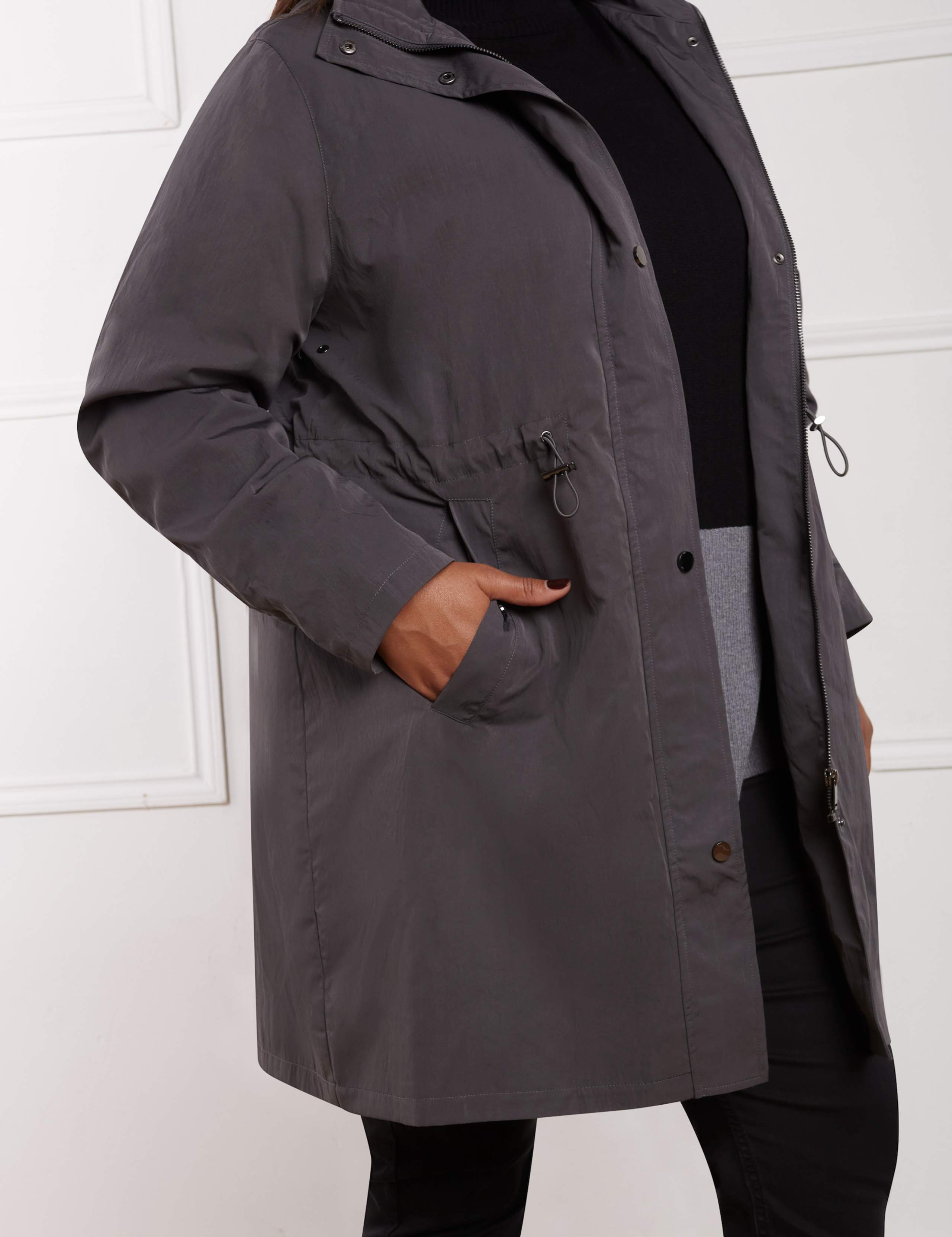 Lightweight Hooded Raincoat 5 of 6