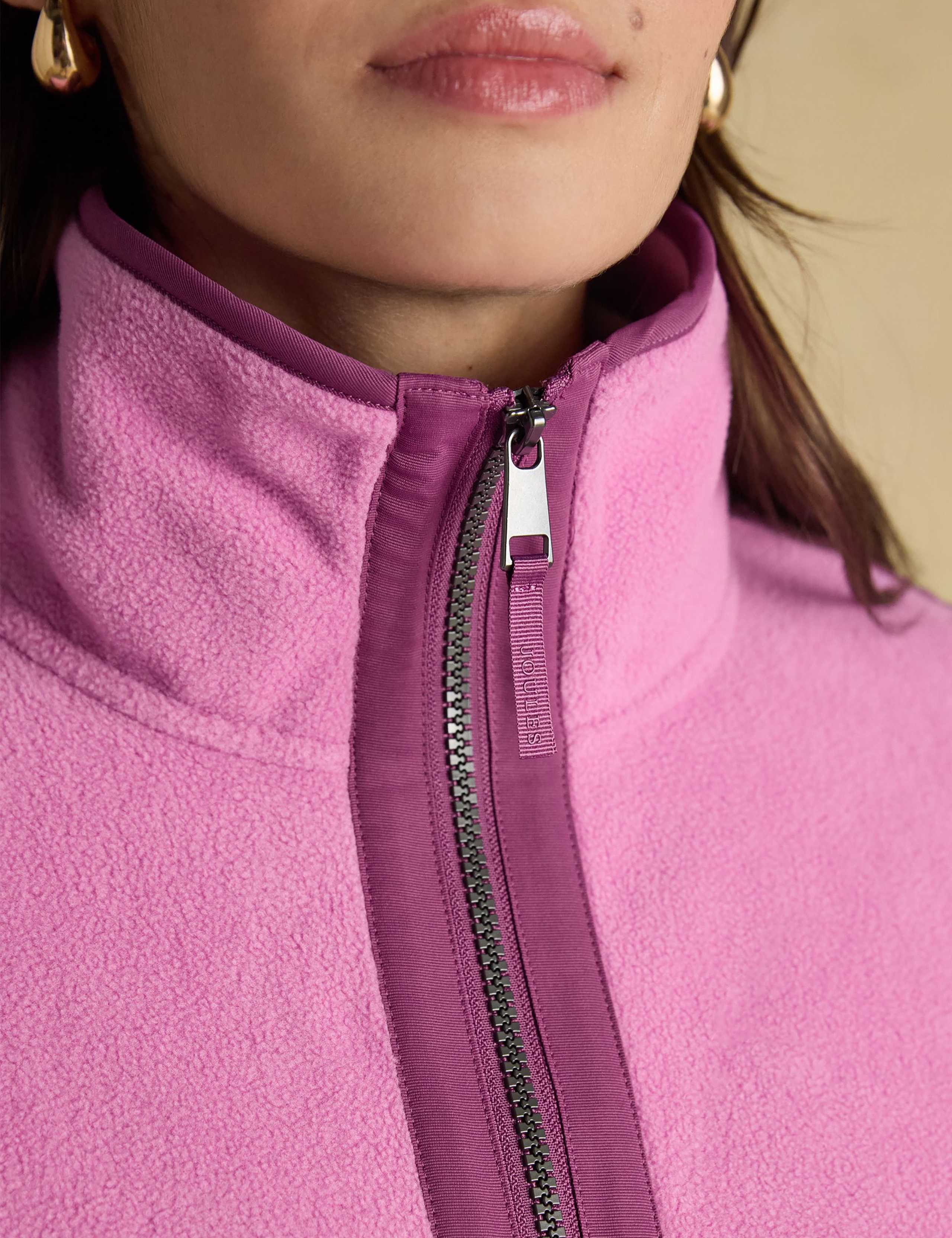 Textured Funnel Neck Half Zip Sweatshirt 7 of 8