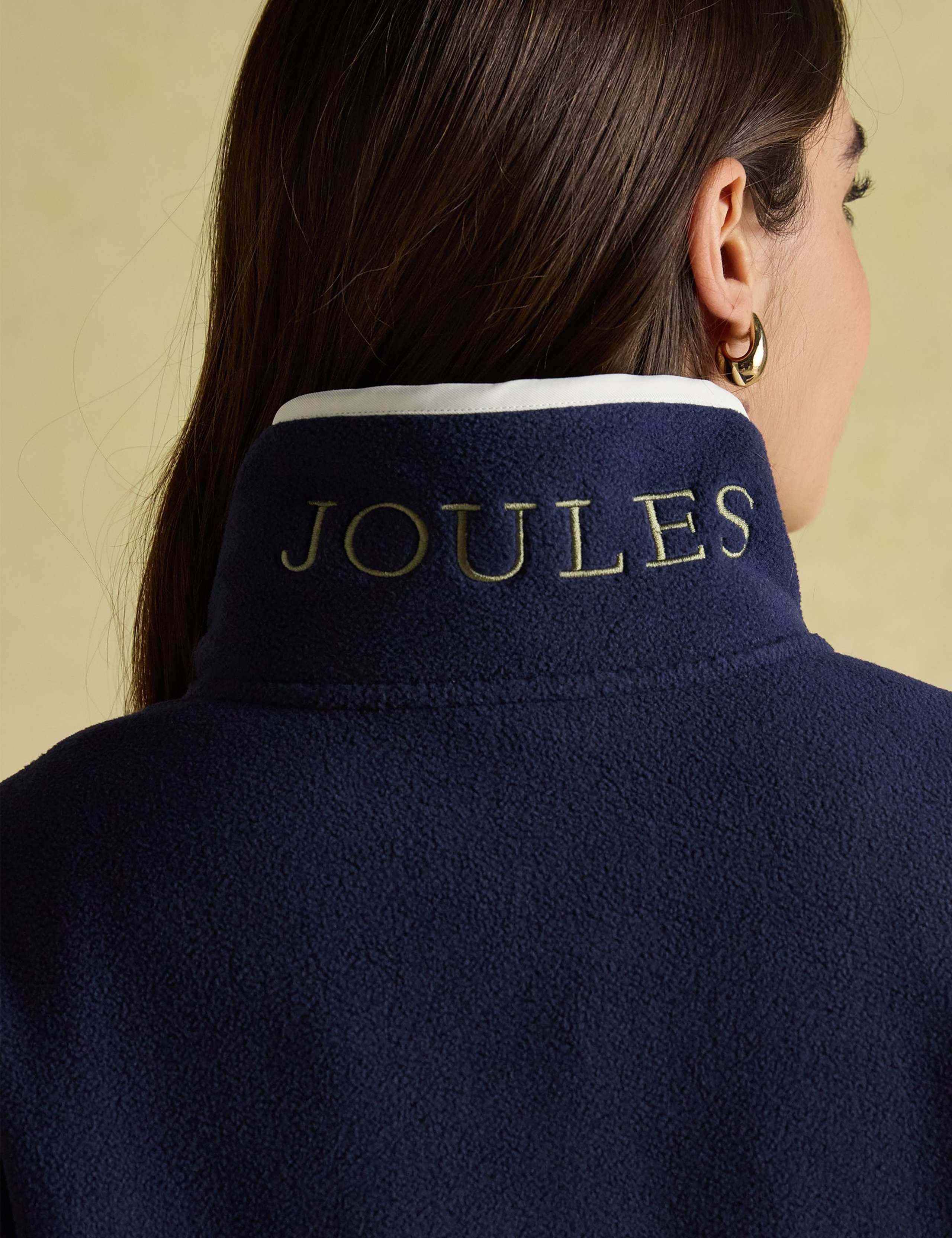 Textured Funnel Neck Half Zip Sweatshirt 7 of 8