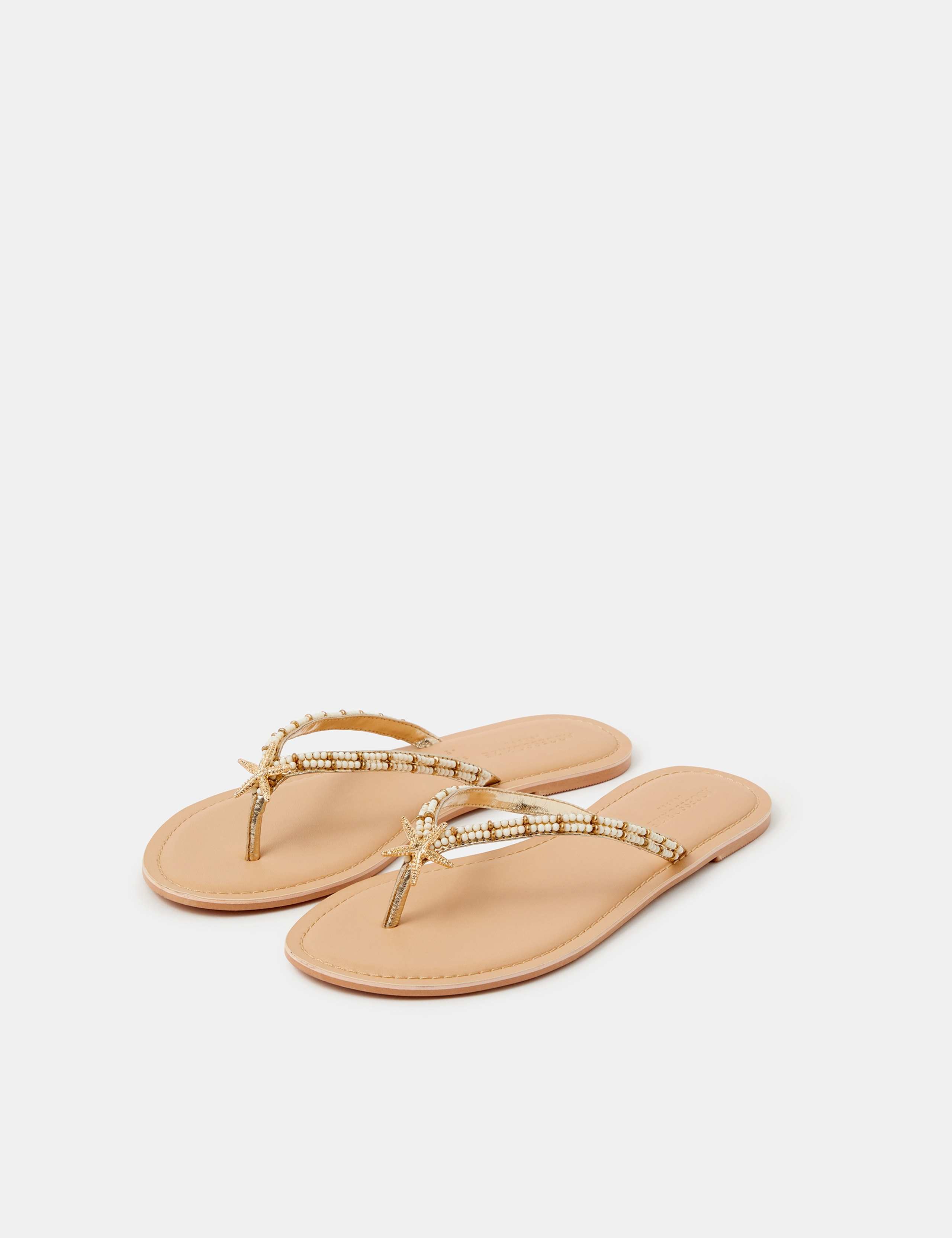 Pearl Starfish Flip Flops 1 of 4