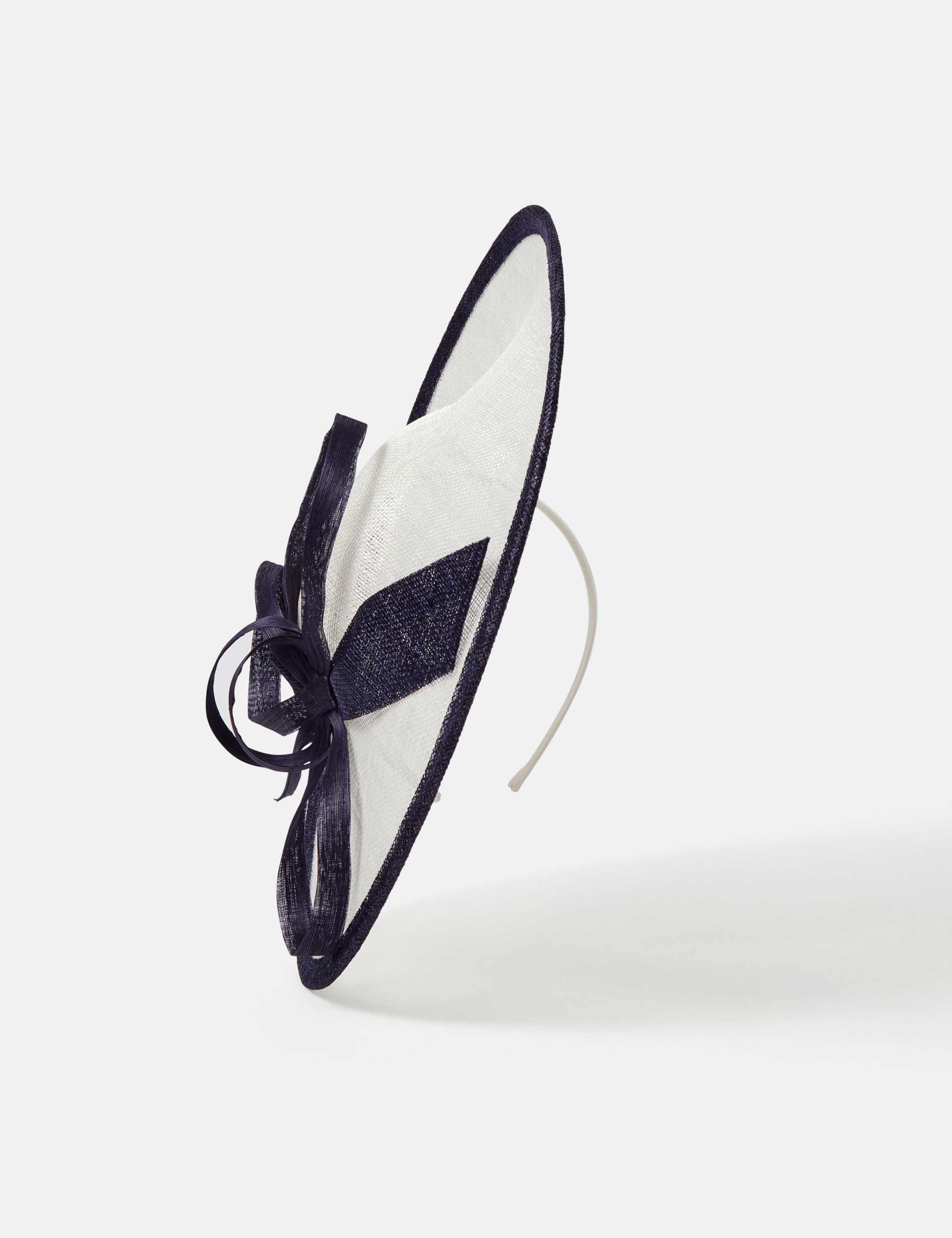 Bow Two-Tone Fascinator 4 of 4