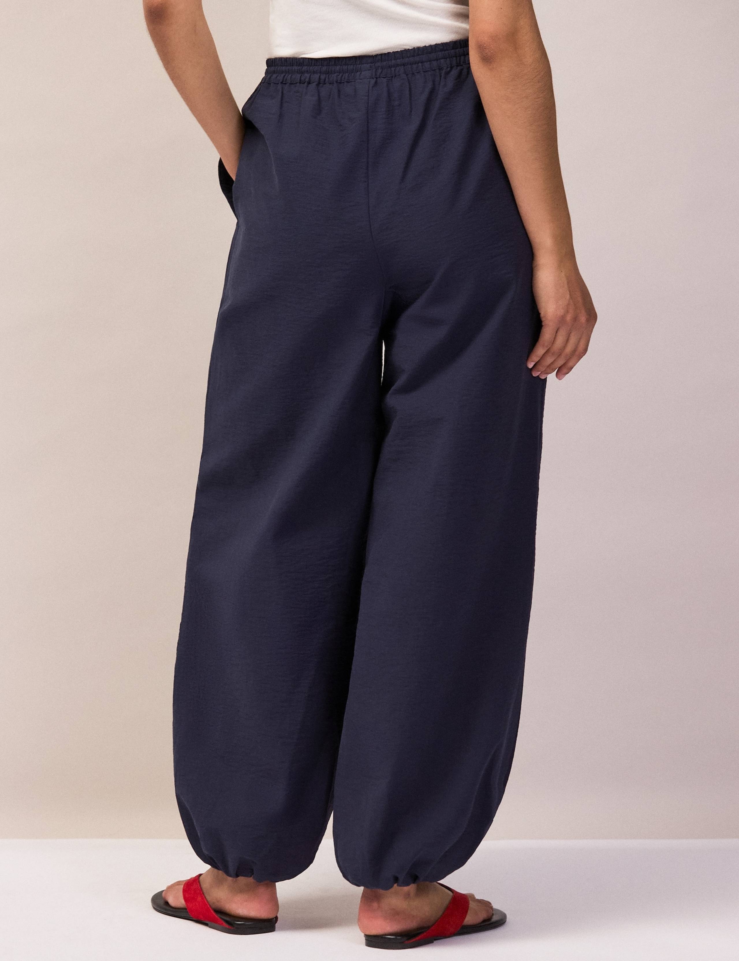 Cotton Rich Drawstring Parachute Trousers 3 of 6