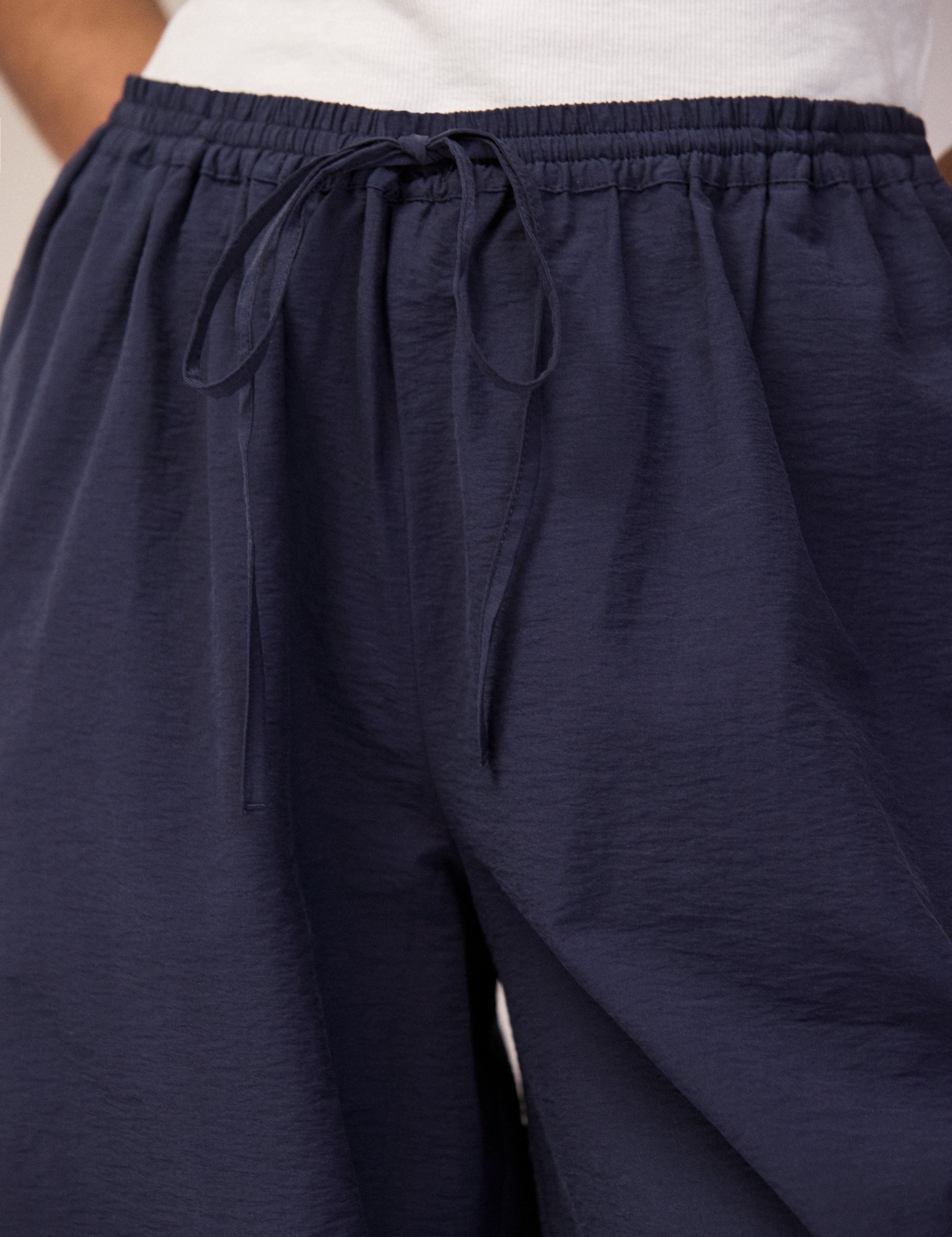 Cotton Rich Drawstring Parachute Trousers 4 of 6