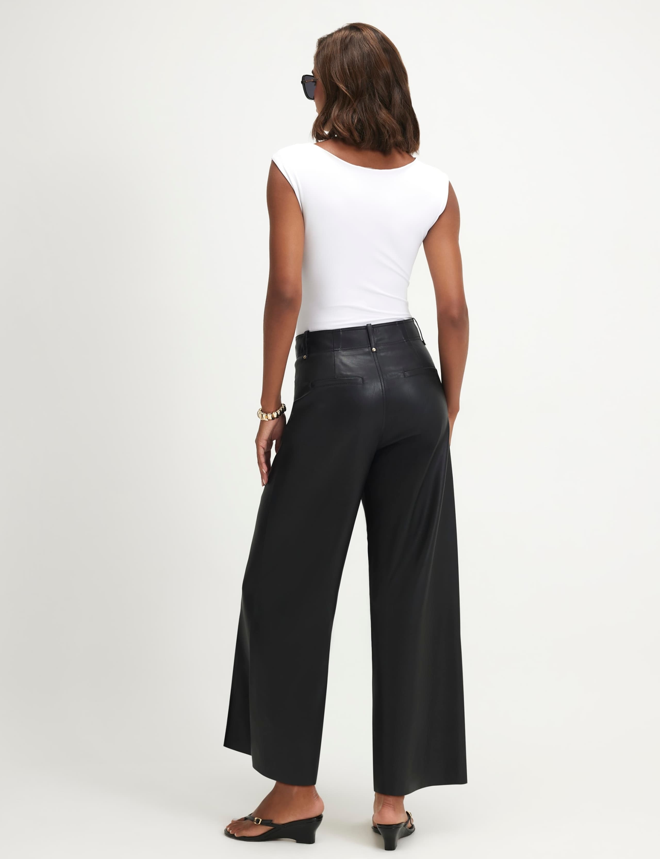 Seam Detail Cropped Trousers 5 of 5