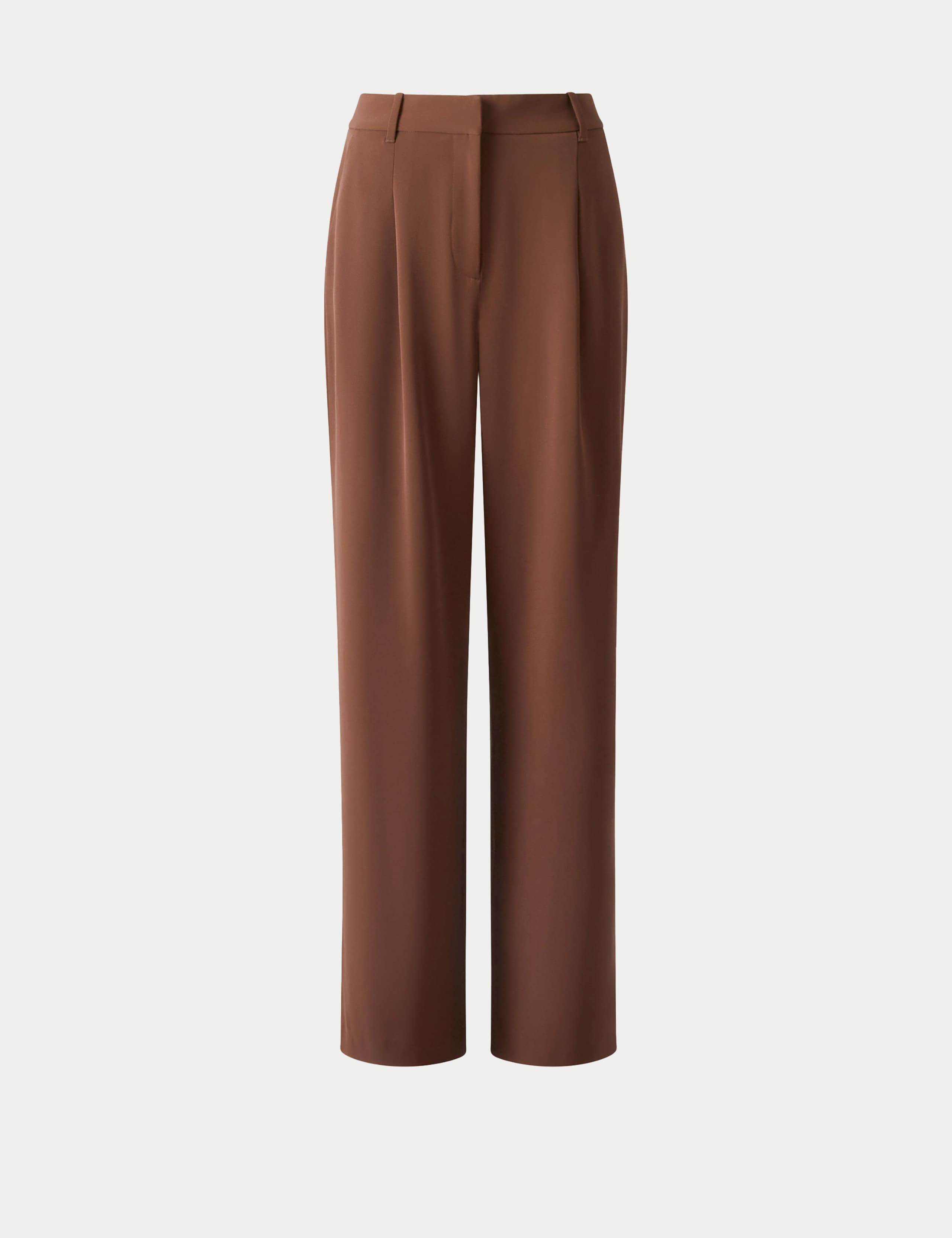 Pleat Front Straight Leg Trousers 2 of 4