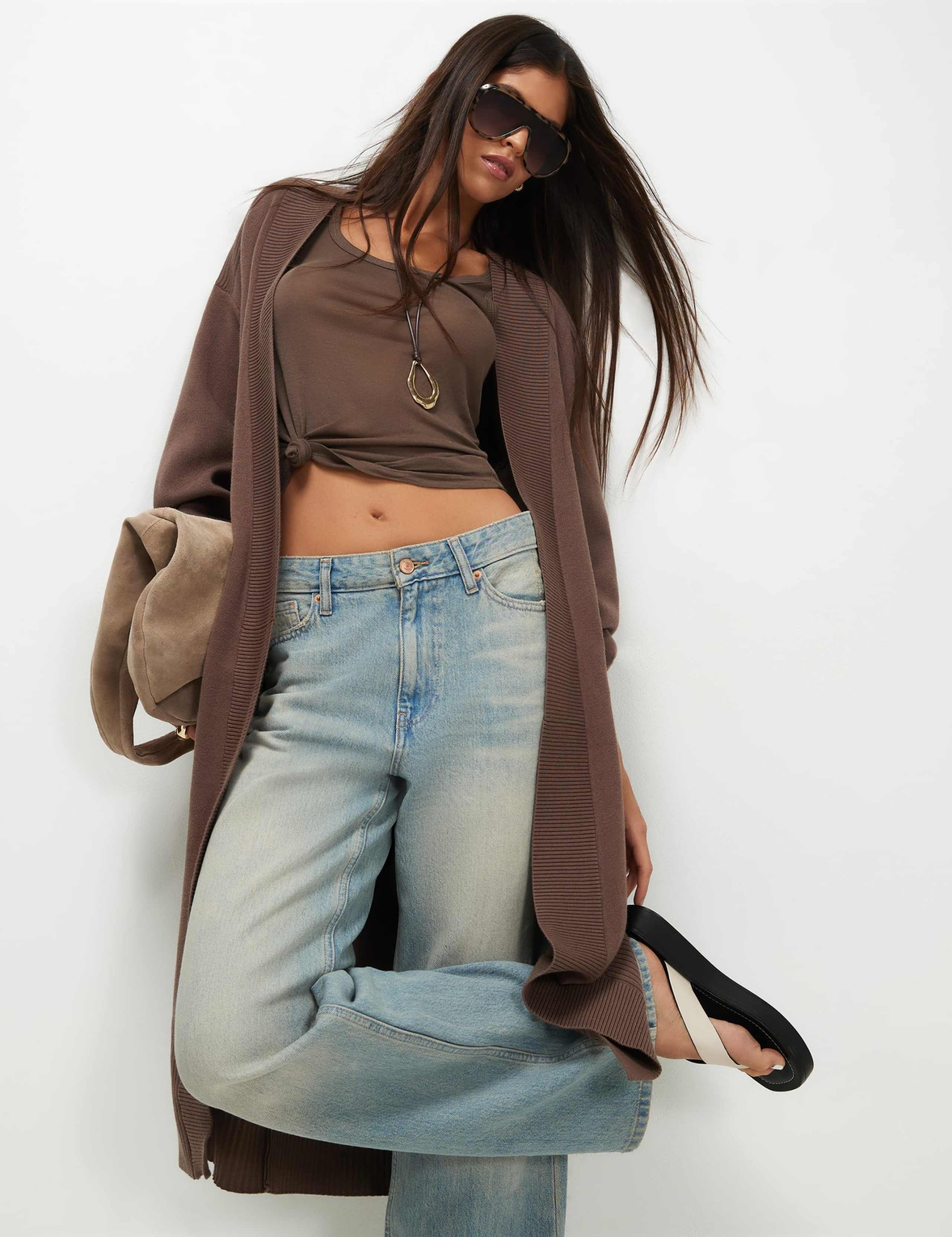 Ribbed Longline Cardigan 4 of 6