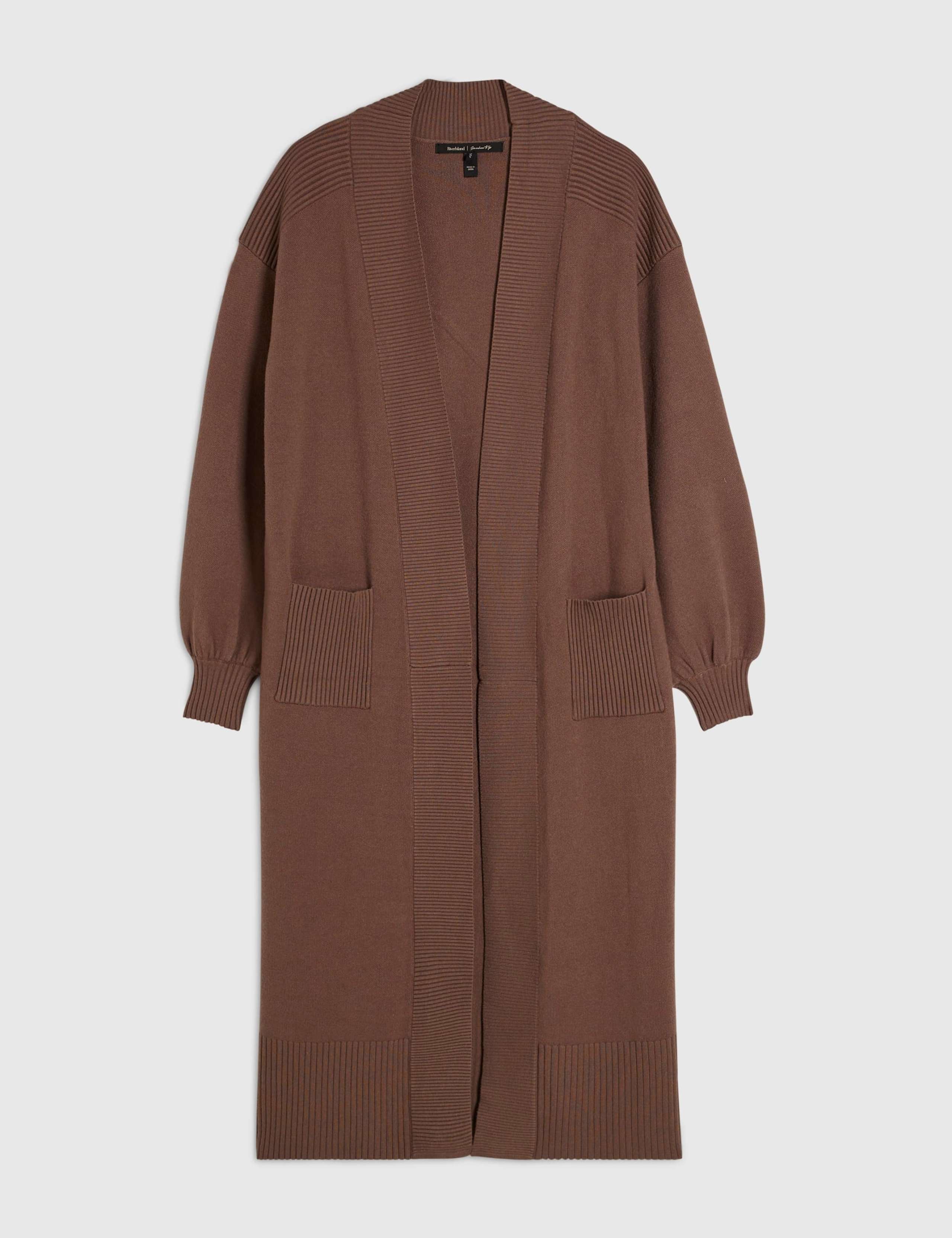 Ribbed Longline Cardigan 2 of 6