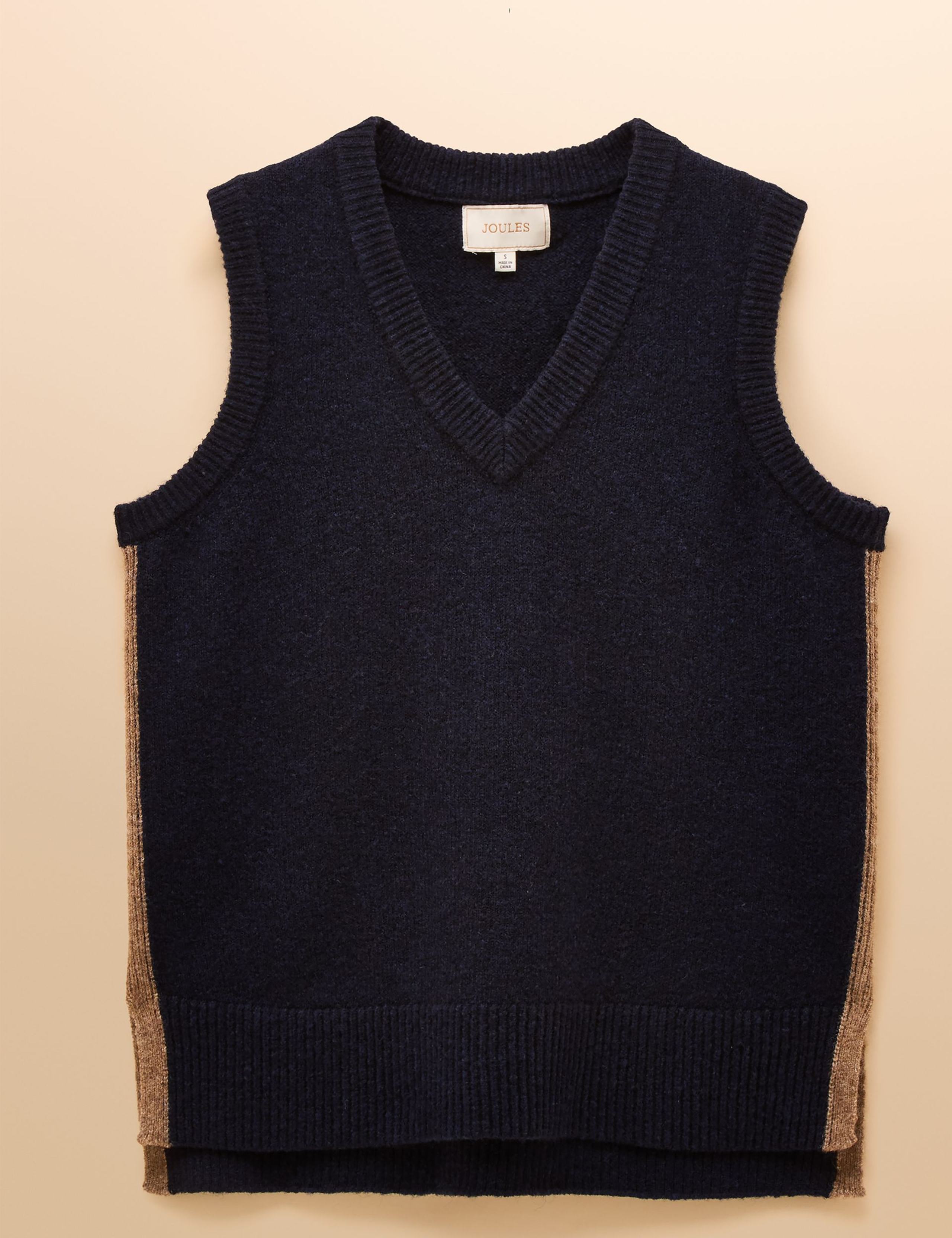 V-Neck Knitted Vest 2 of 7
