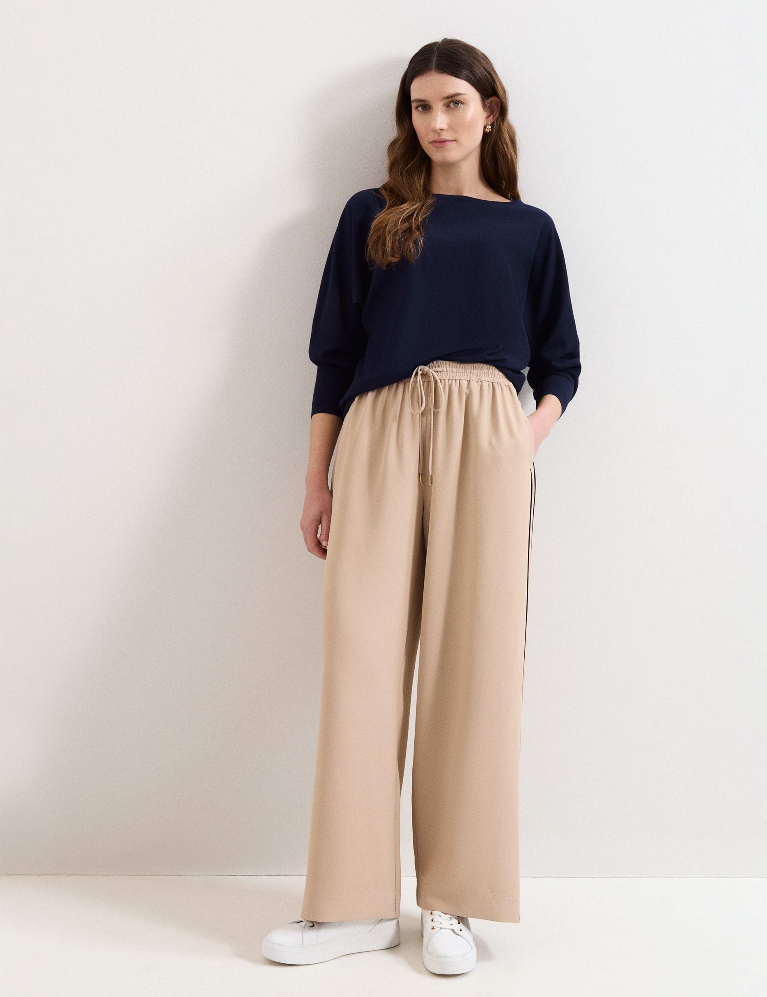 Slash Neck Batwing Longline Jumper 3 of 6