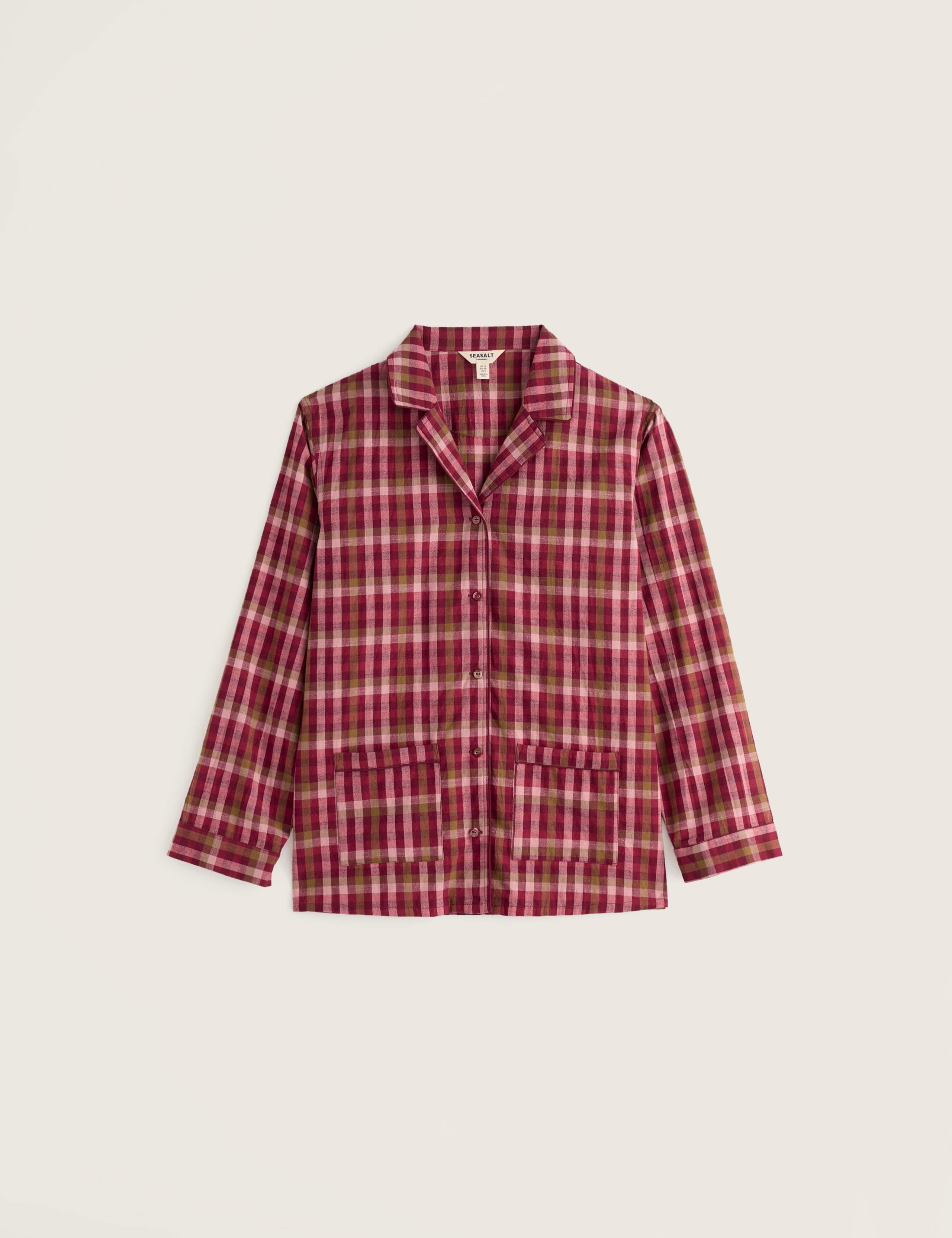 Pure Cotton Checked Pyjama Set 5 of 7