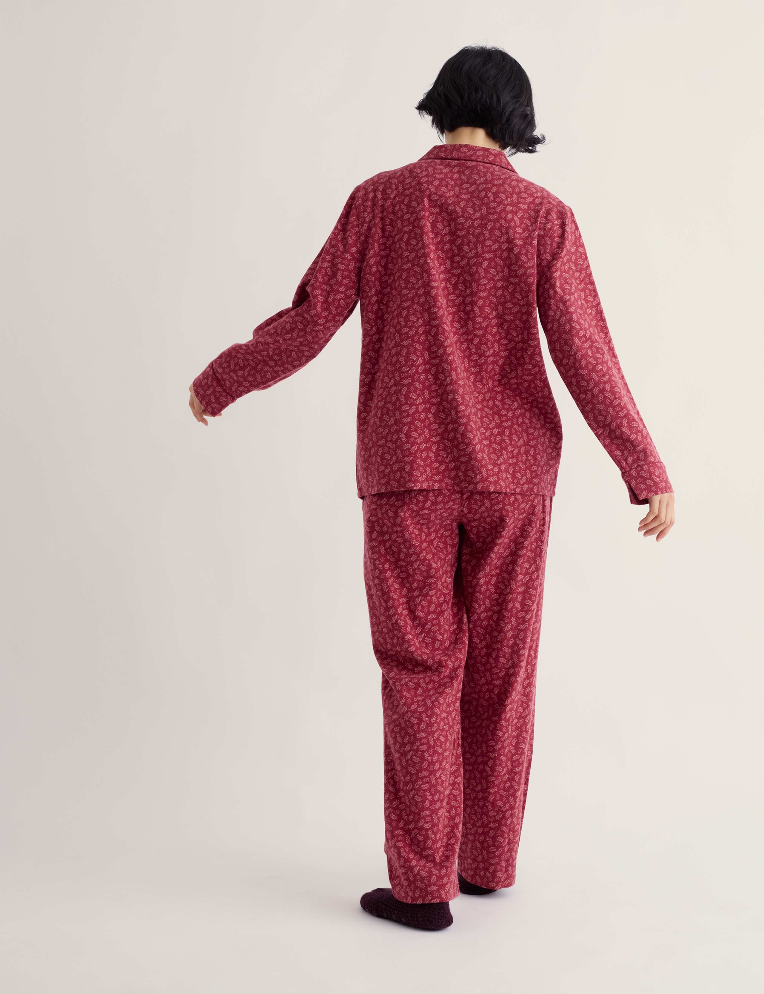 Pure Cotton Printed Pyjama Set 4 of 7