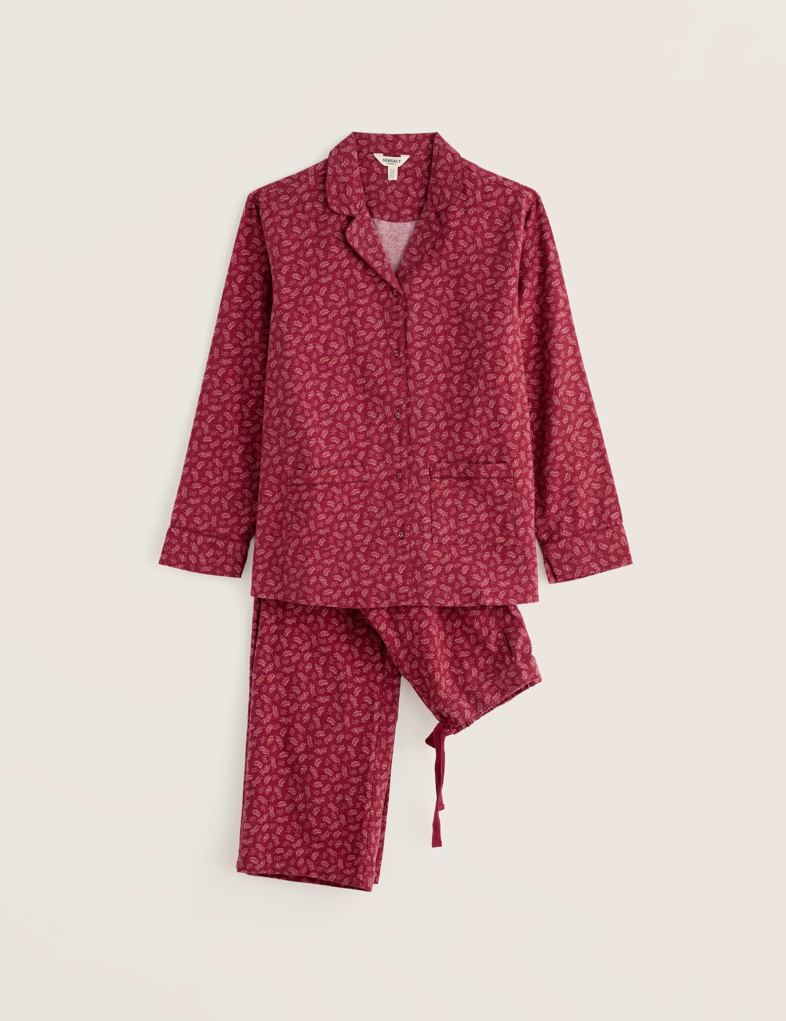 Pure Cotton Printed Pyjama Set 2 of 7