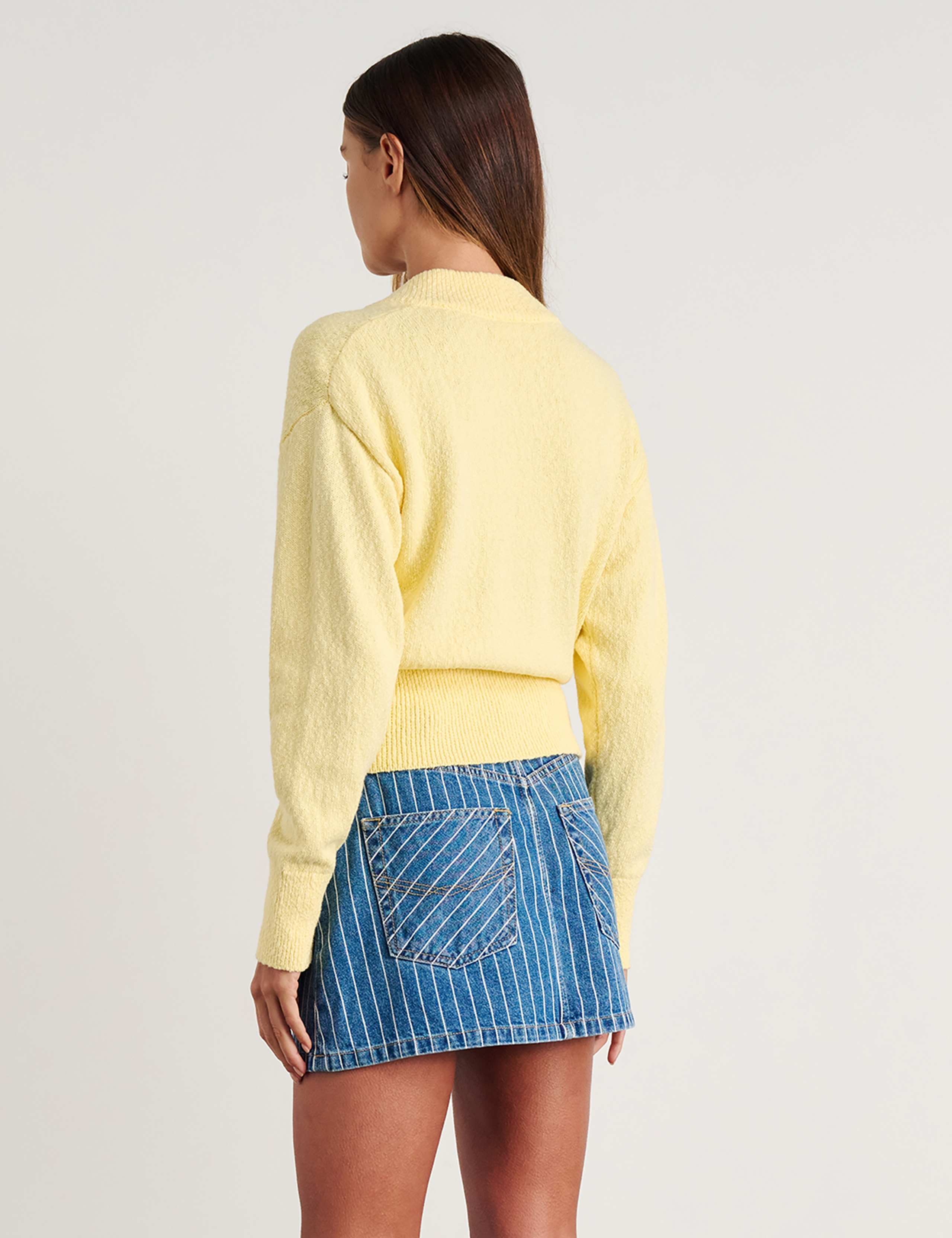 Pure Cotton Textured Zip Up Cardigan 6 of 6