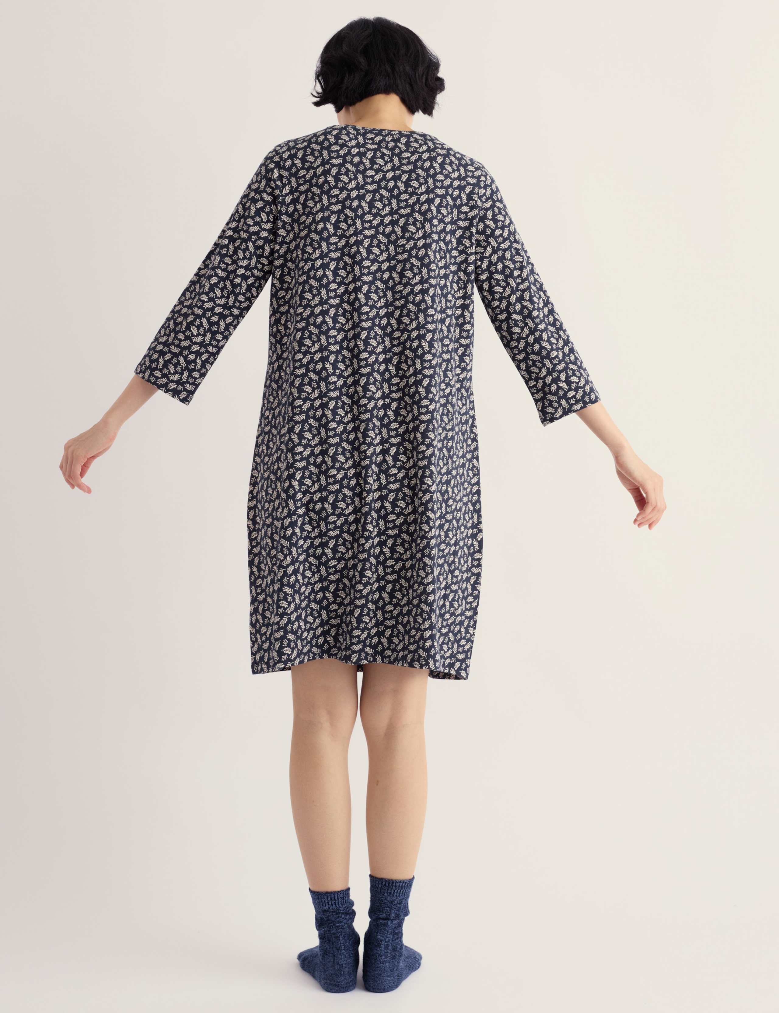 Cotton Rich Printed Nightdress 5 of 5