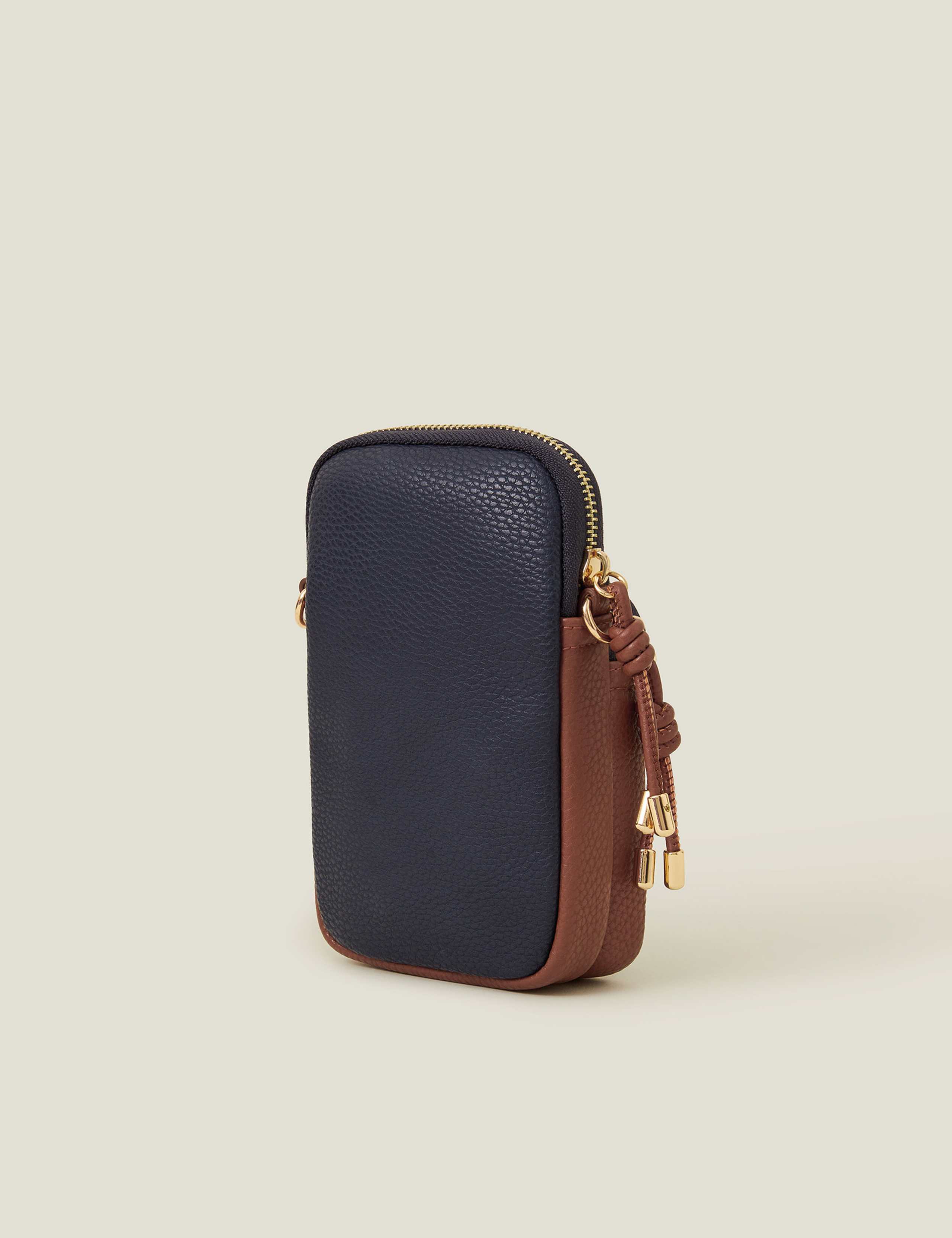 Faux Leather Cross Body Phone Bag 2 of 5