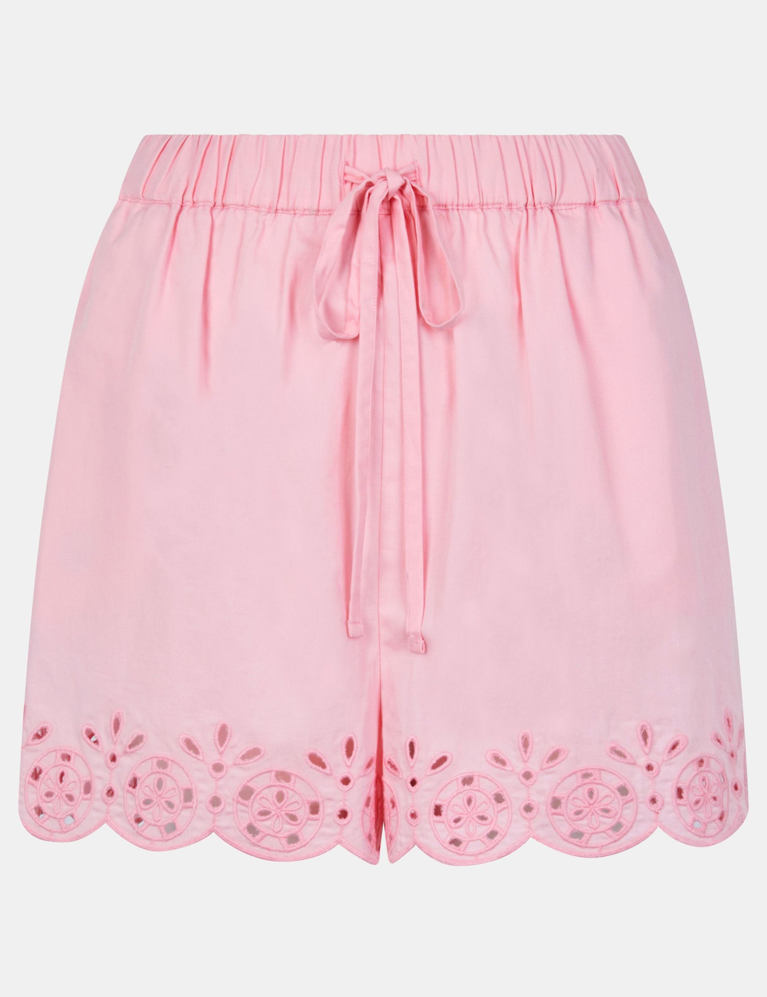 Pure Cotton Cutwork Shorts 2 of 4