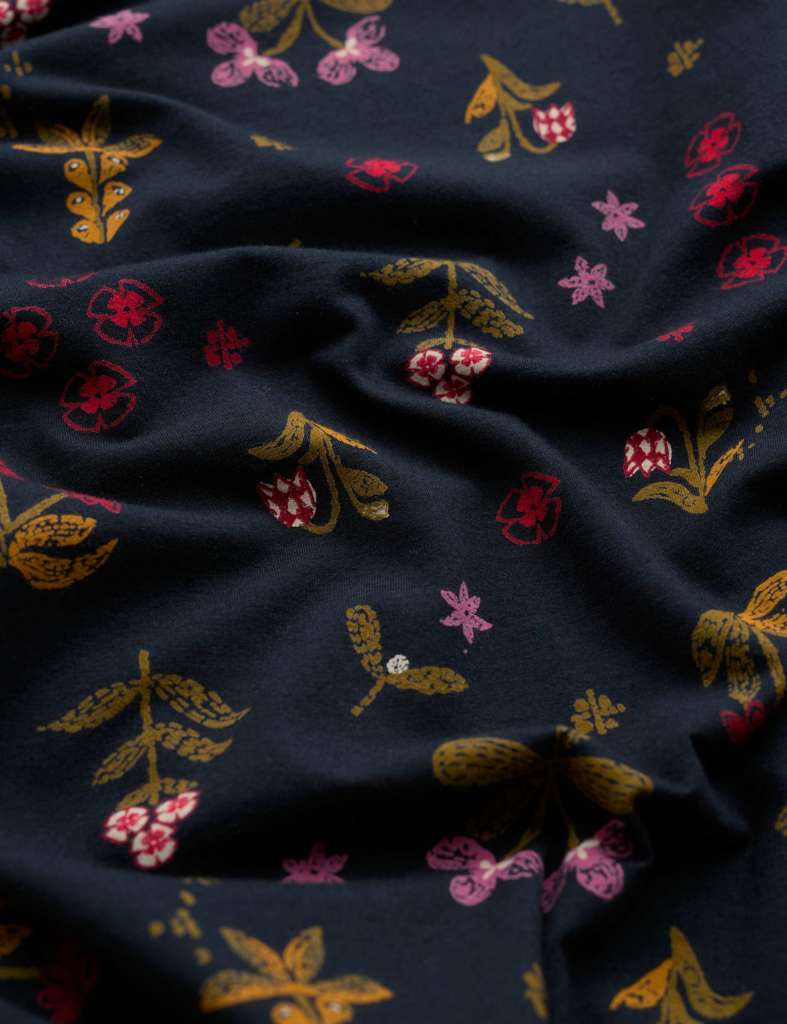 Cotton Rich Printed Pyjama Set 6 of 8
