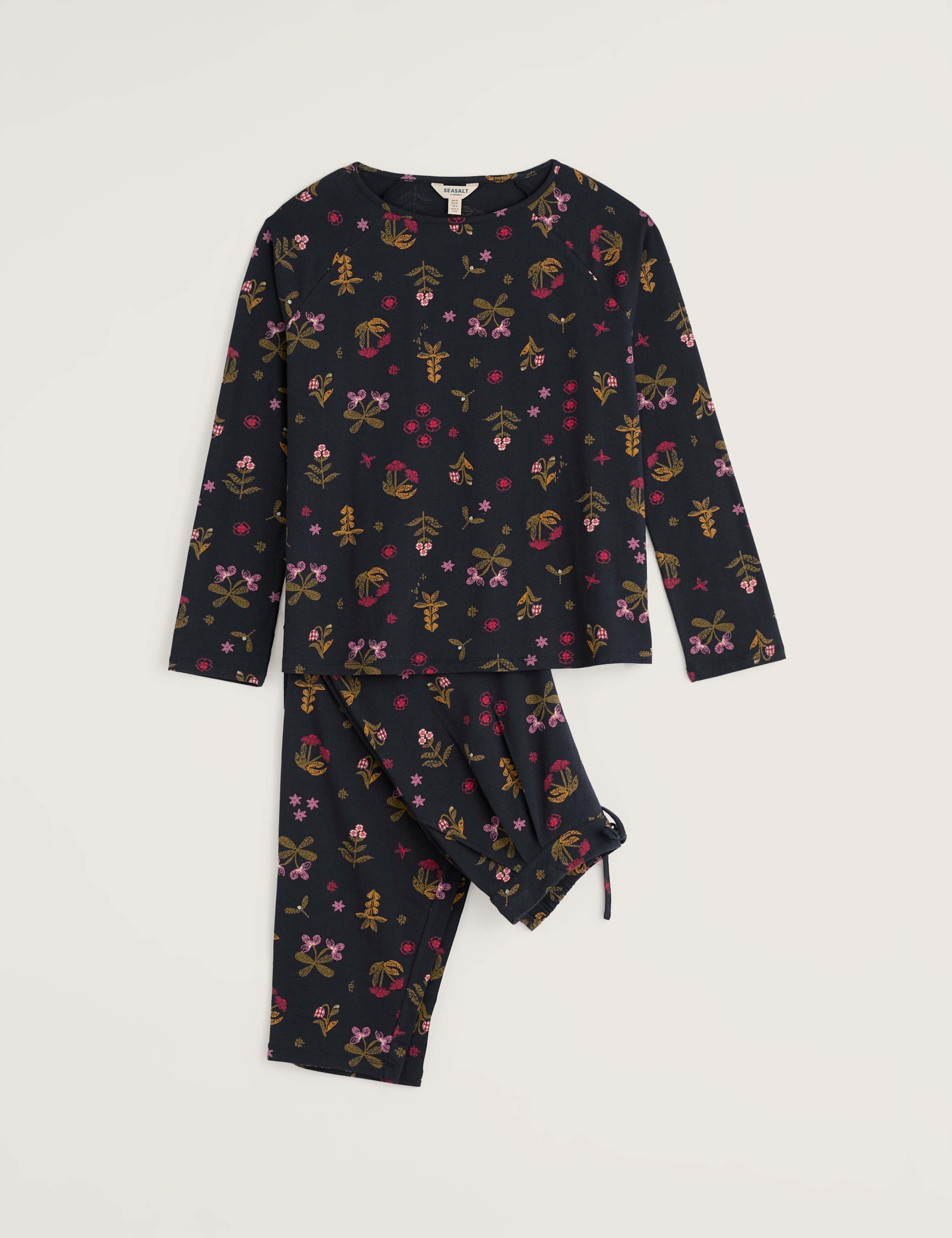 Cotton Rich Printed Pyjama Set 2 of 8