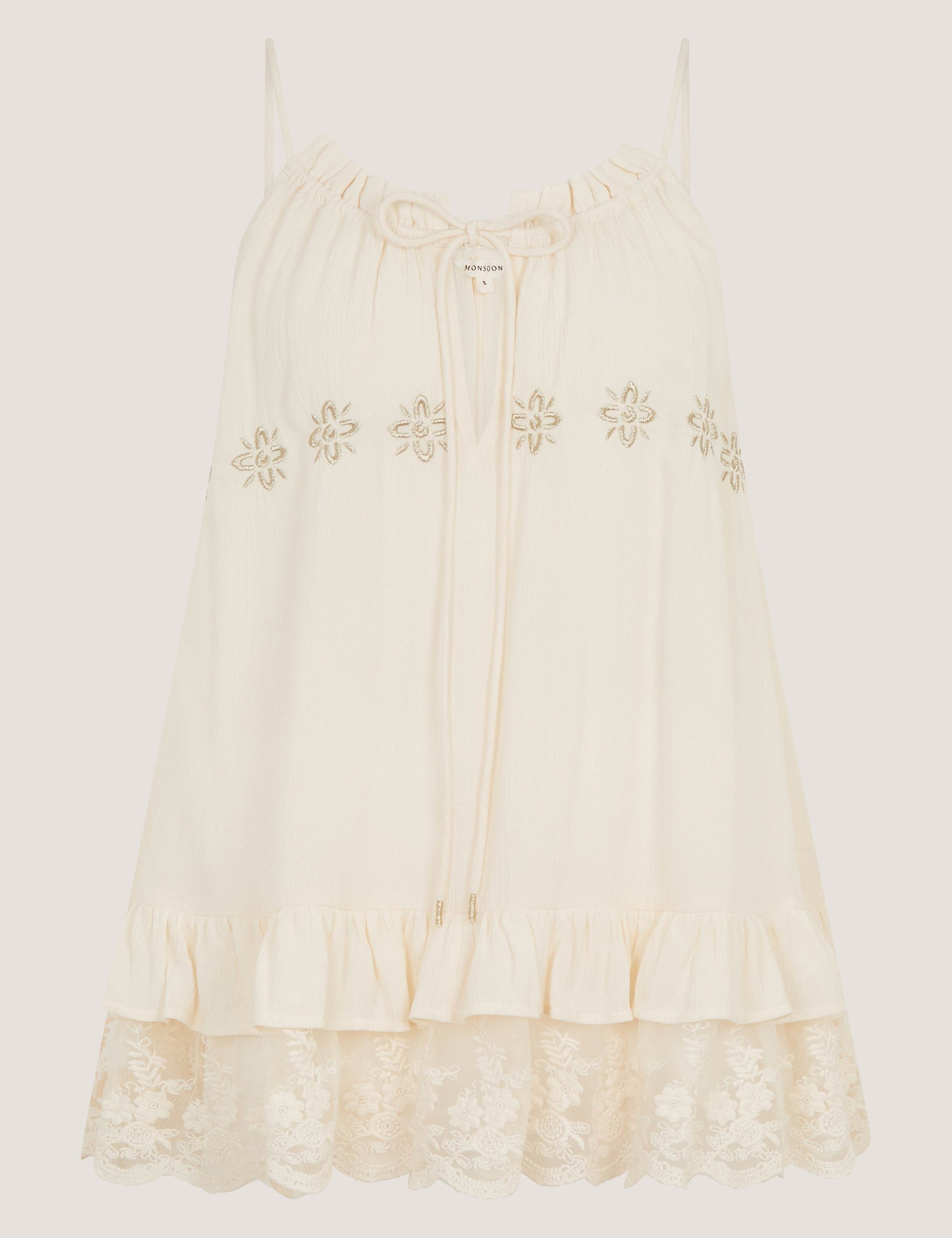 Lace Detail Cami Top 2 of 5