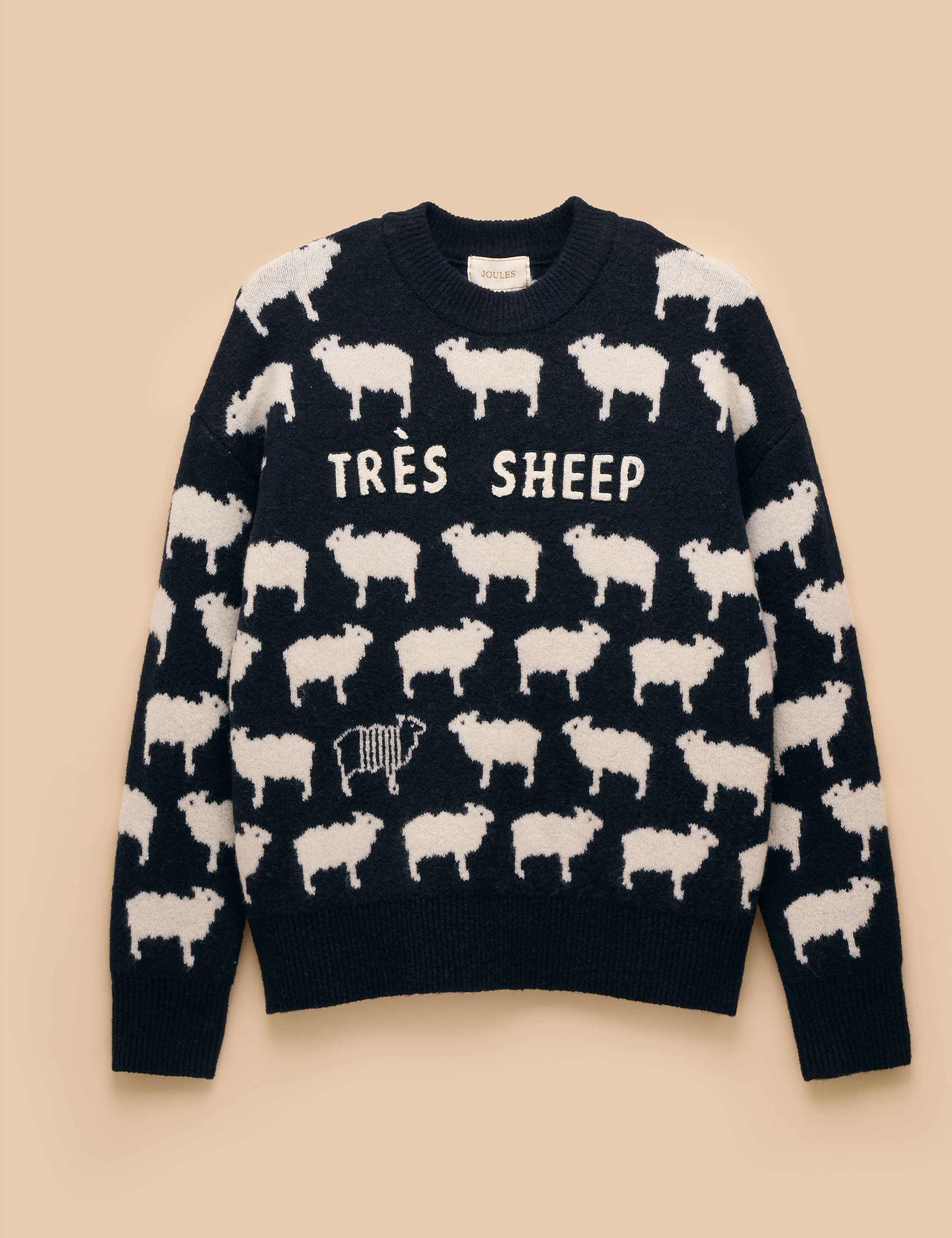 Ribbed Crew Neck Jumper with Wool 2 of 7