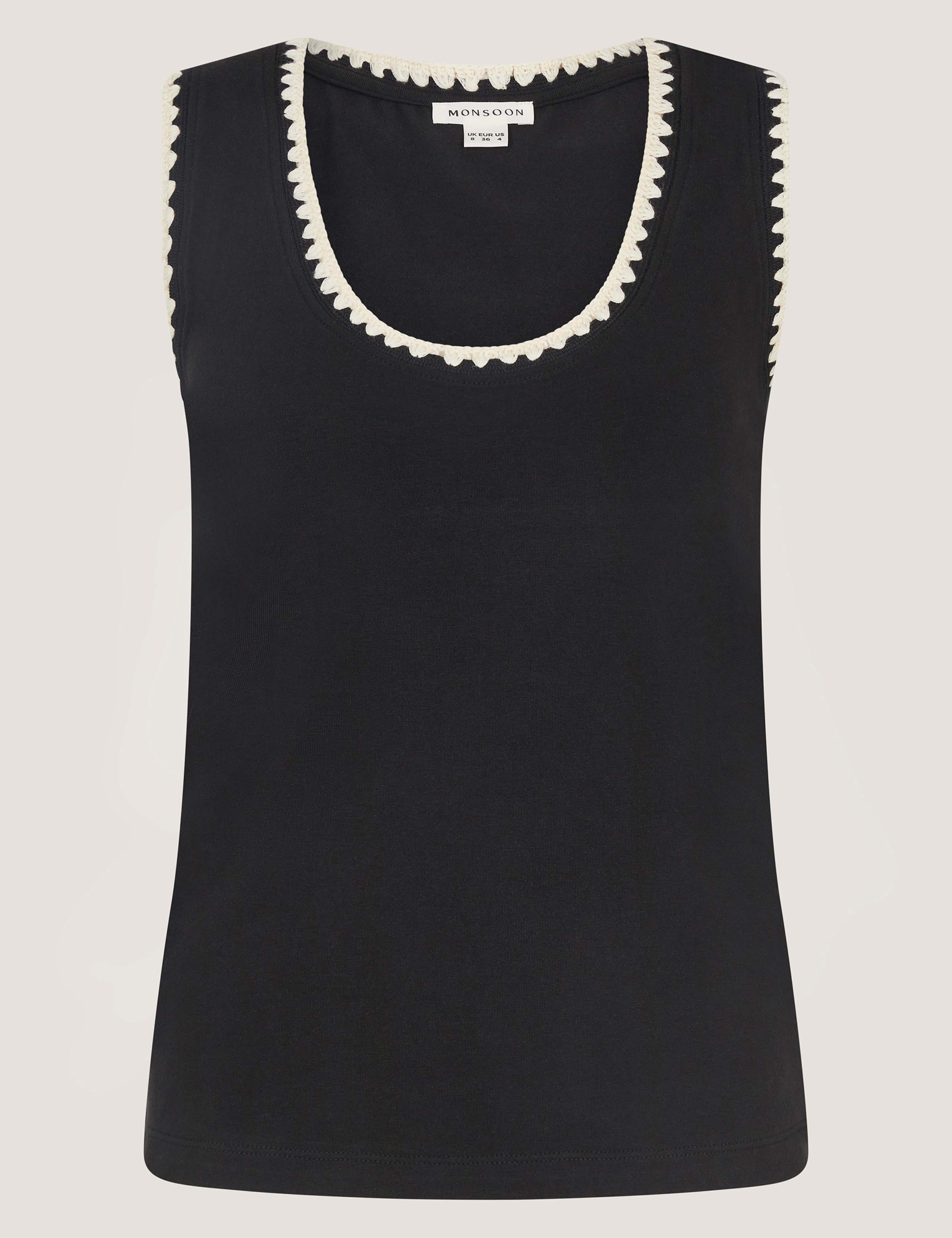 Cotton Rich Jersey Cami Top 2 of 5