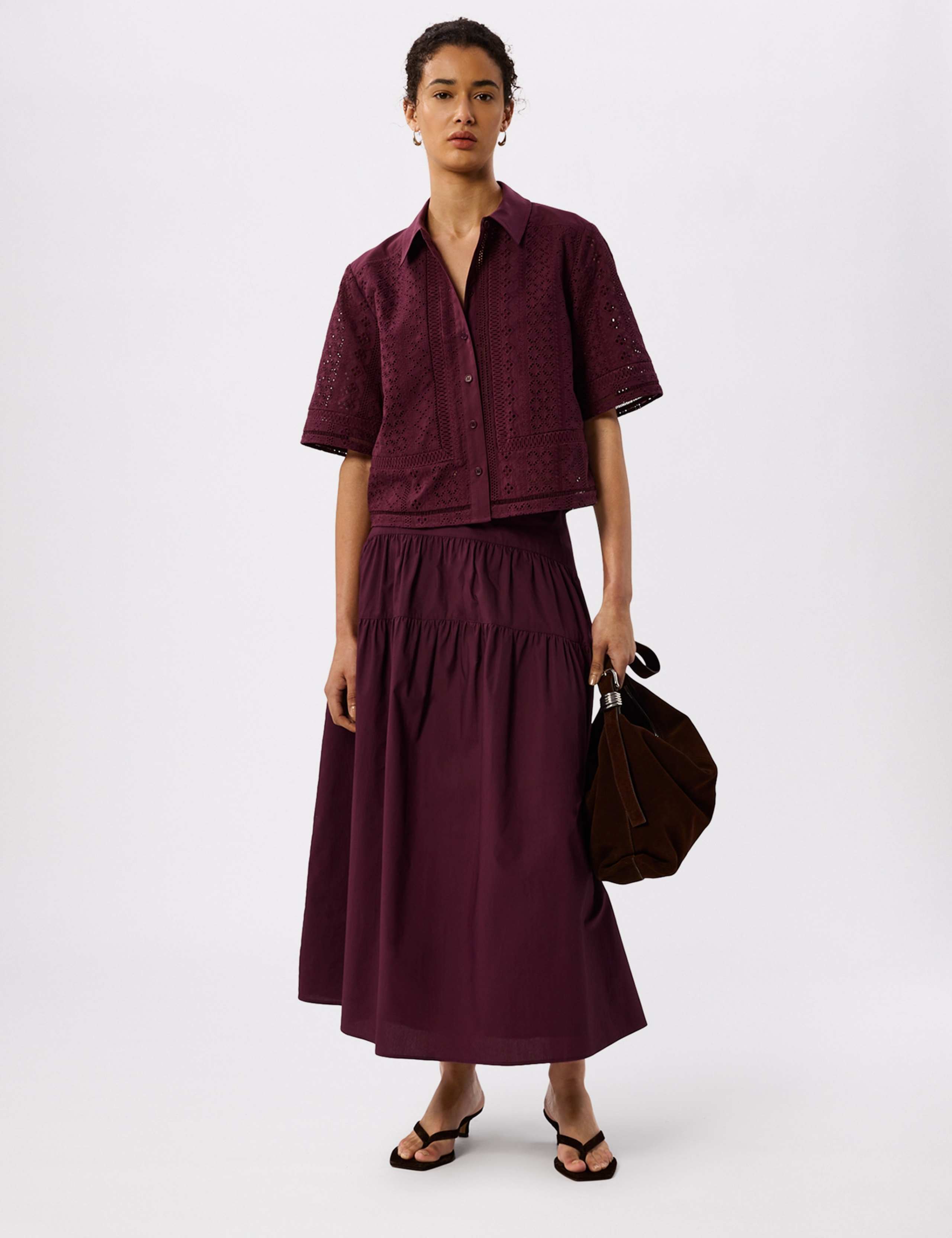 Pure Cotton Broderie Shirt 4 of 7