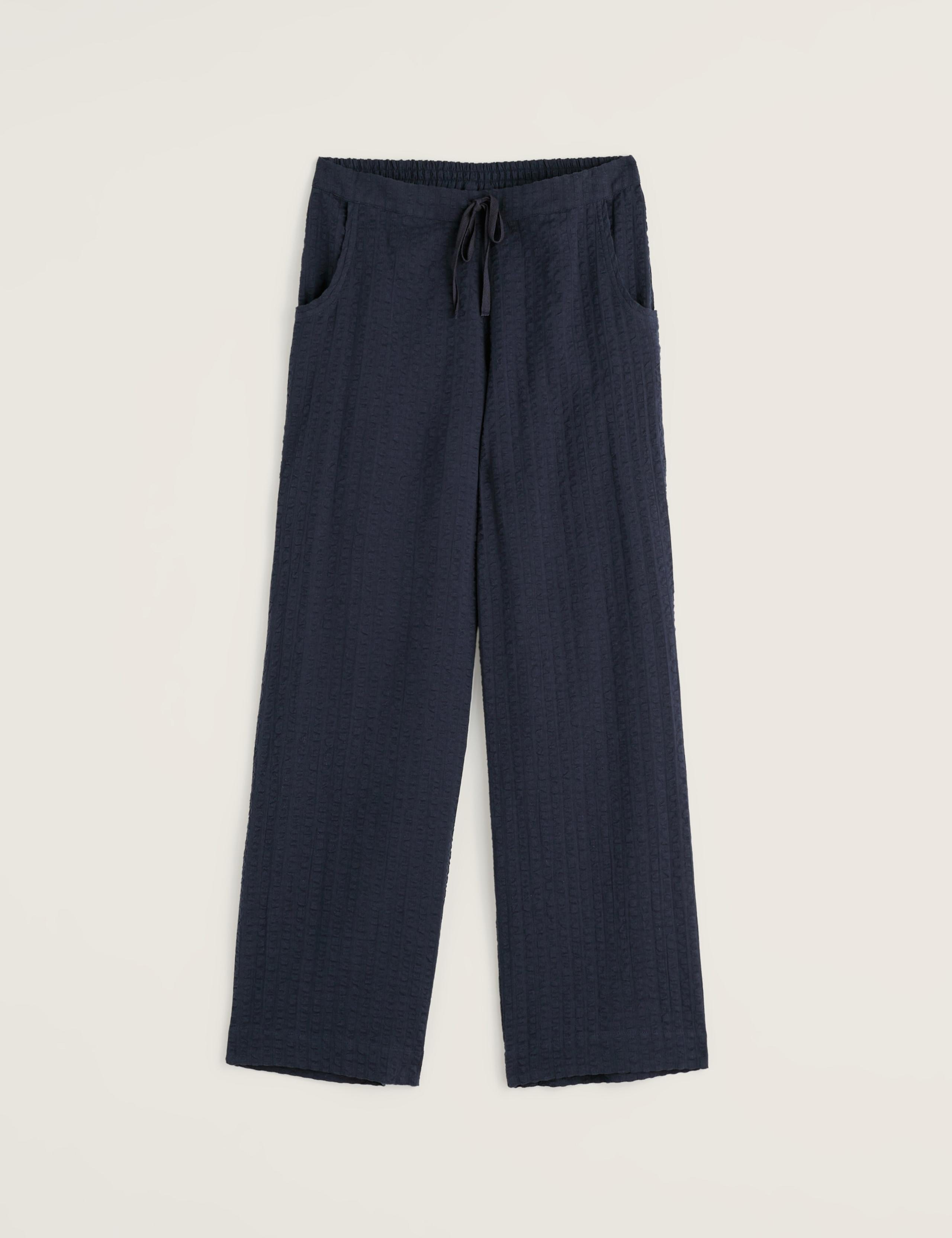 Pure Cotton Textured Pyjama Set 6 of 7