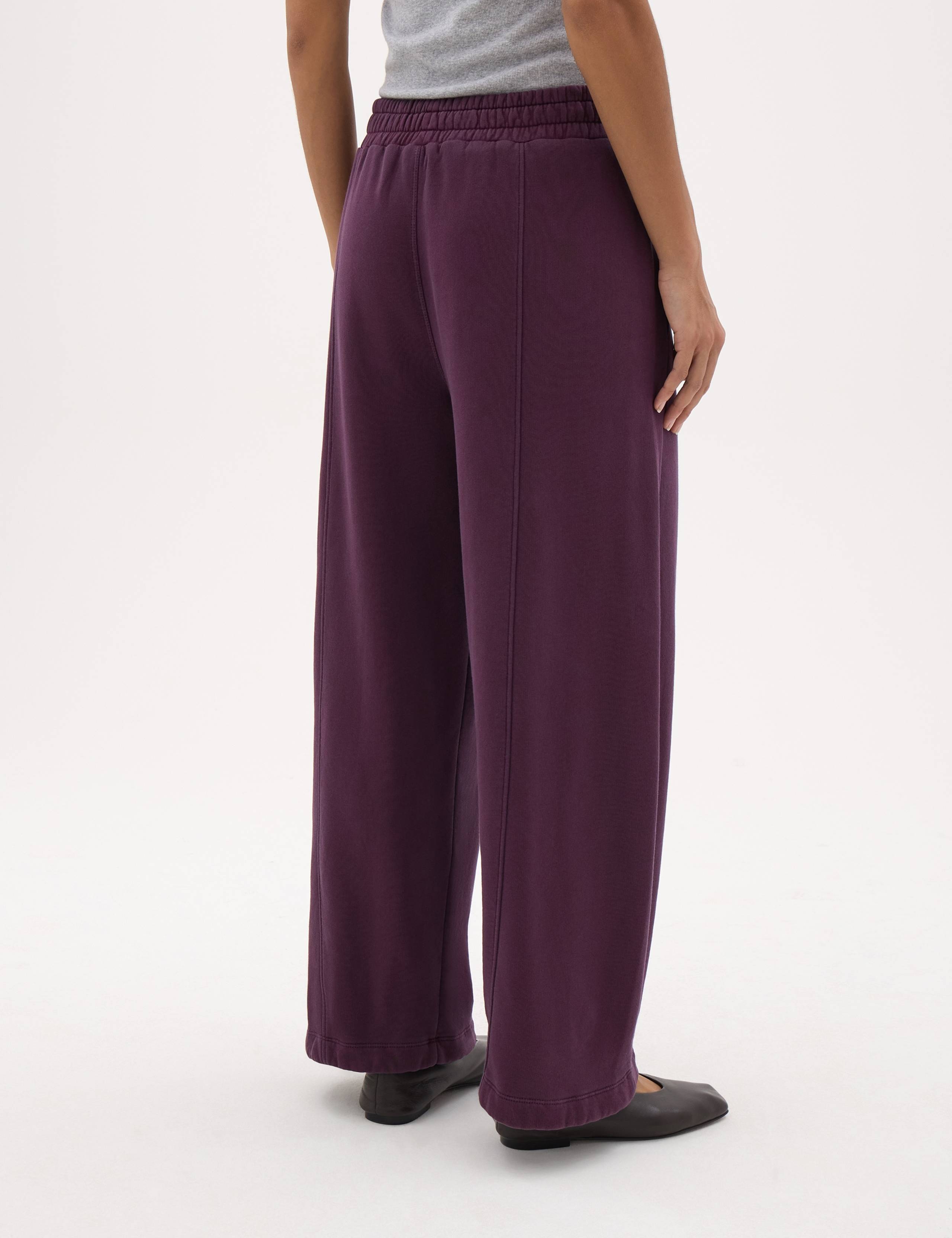 Pure Cotton Washed Straight Leg Joggers 4 of 5