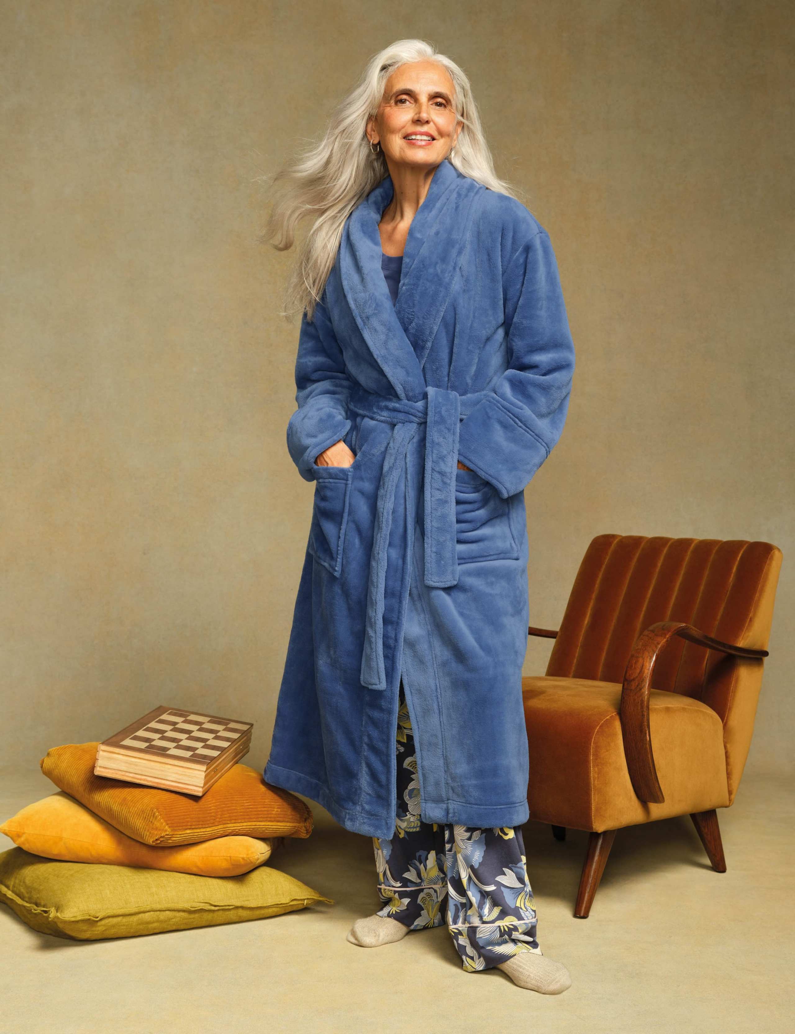 Fleece Dressing Gown 7 of 7