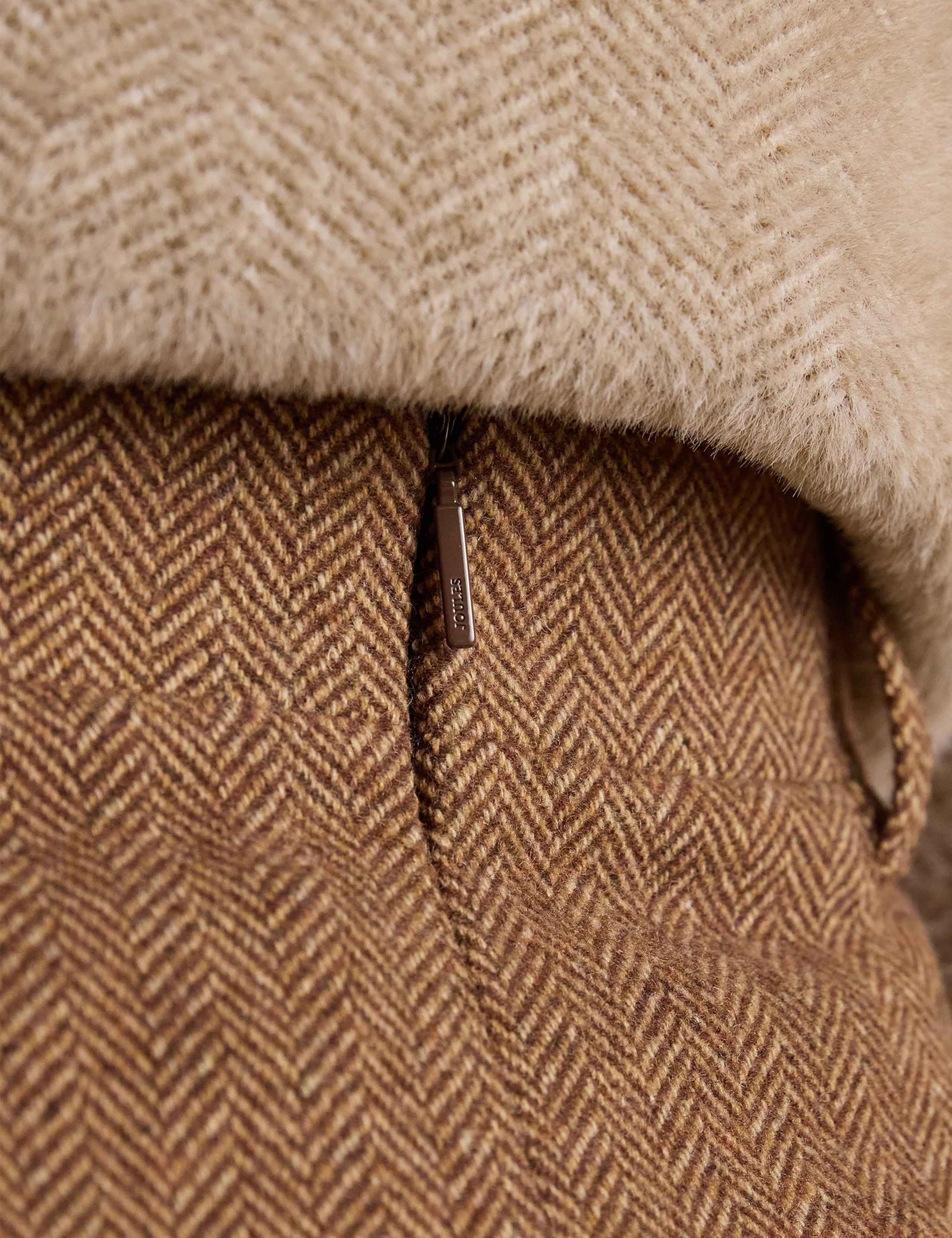 Wool Blend Tweed Mini A-Line kirt 7 of 7