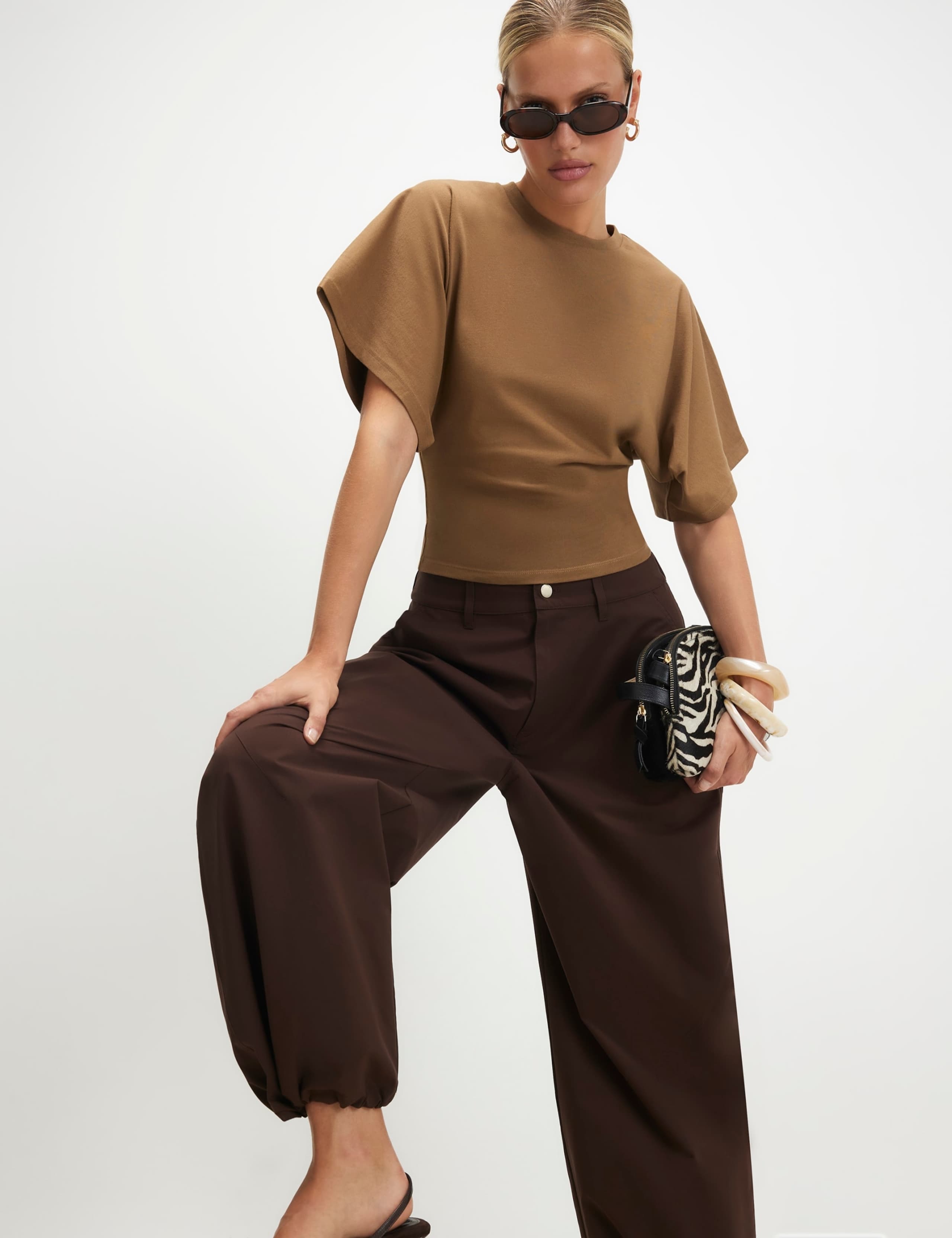 Pure Cotton Kimono T-Shirt 1 of 5