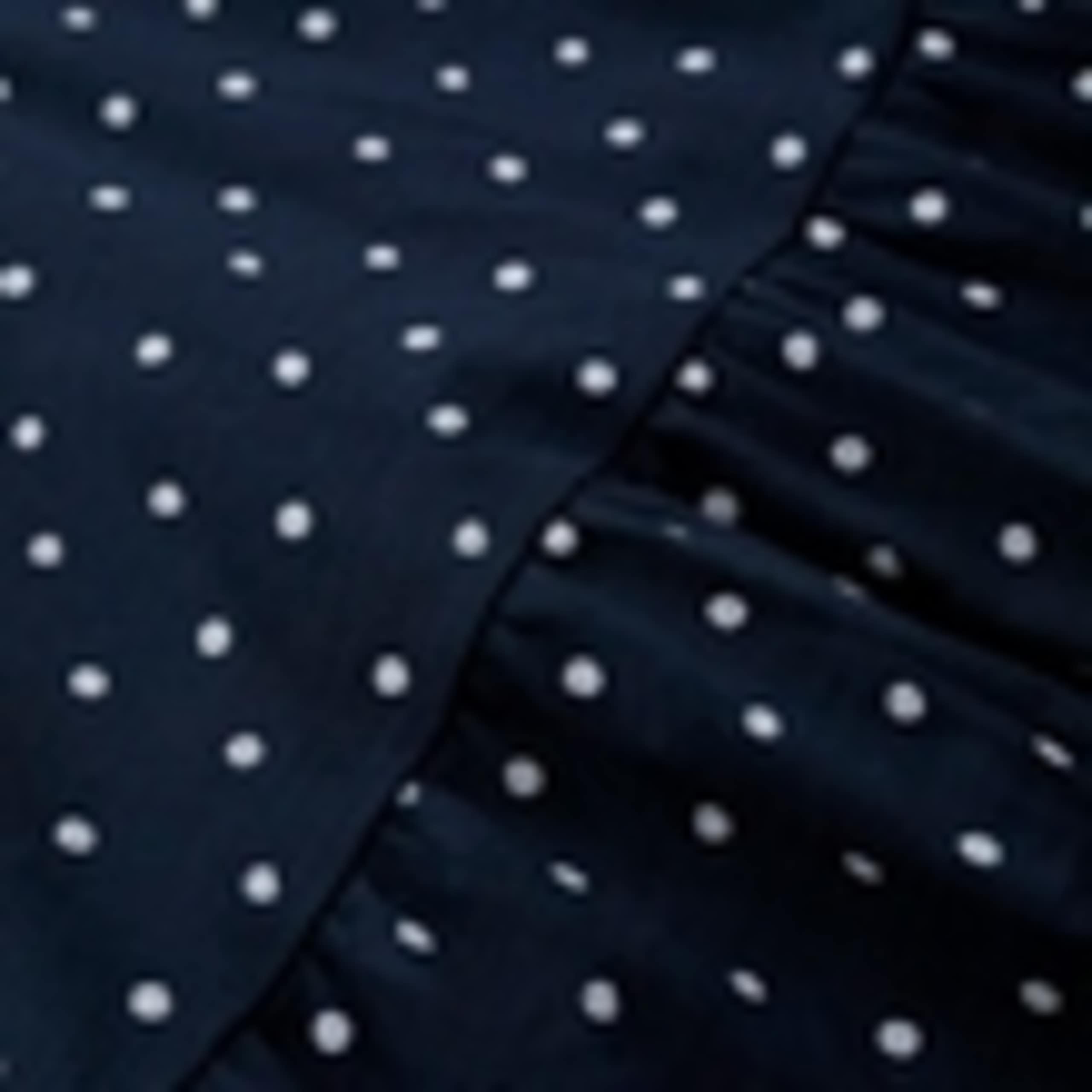 Pure Cotton Jersey Polka Dot Midaxi Tiered Dress 5 of 5