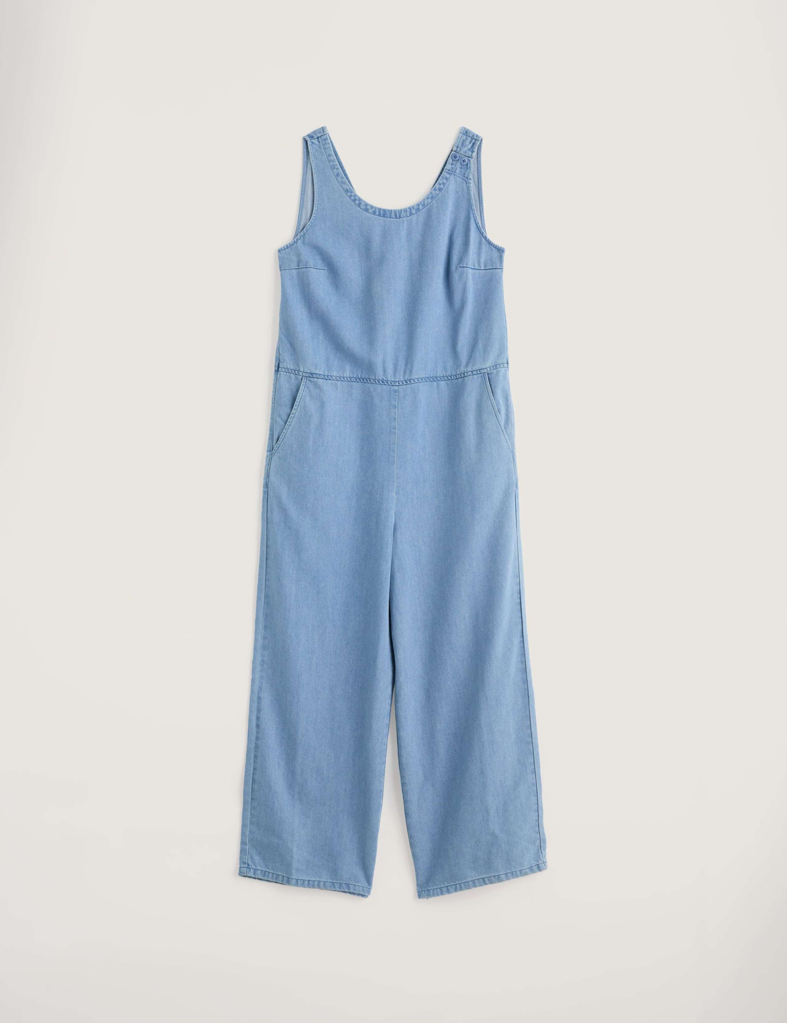 Lyocell Rich Wide Leg Jumpsuit 2 of 5